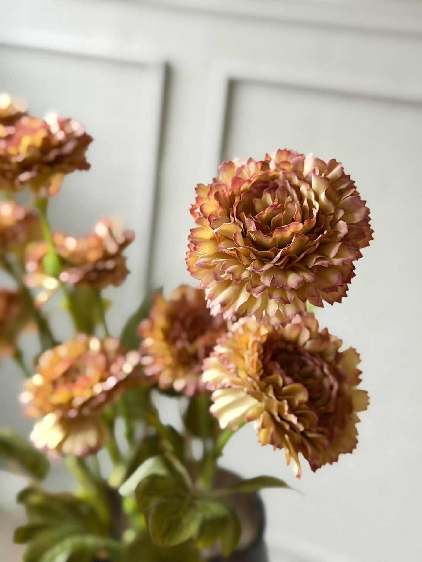 Blomstjälk 70 cm - Brända färger