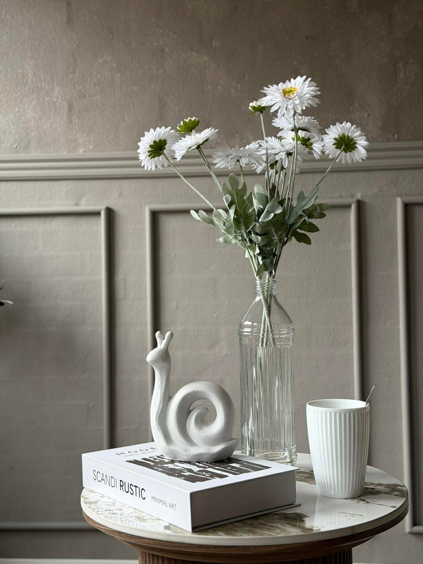 Margueritstjälk 60 cm - Vit