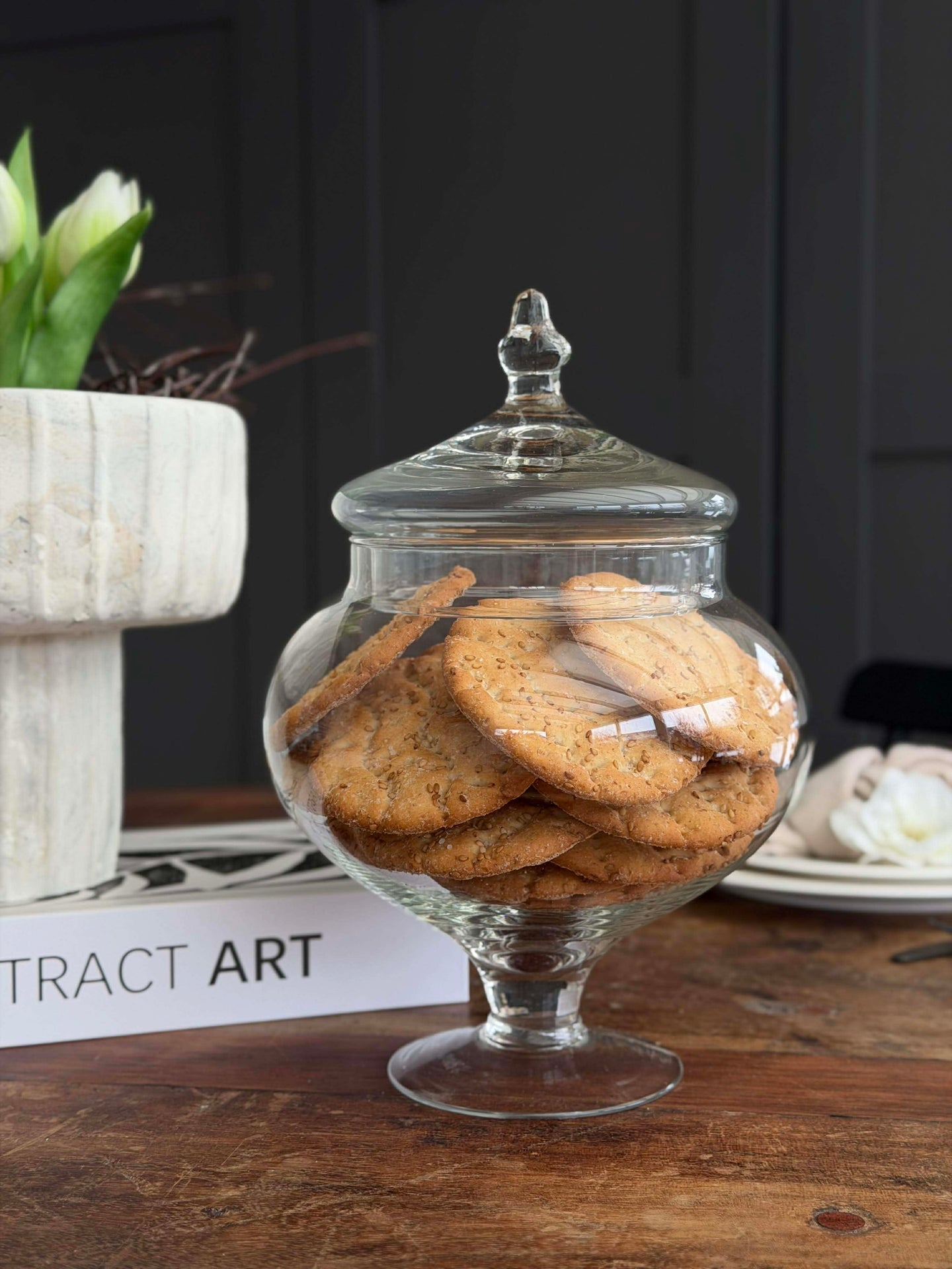 Förvaringsglas på fot