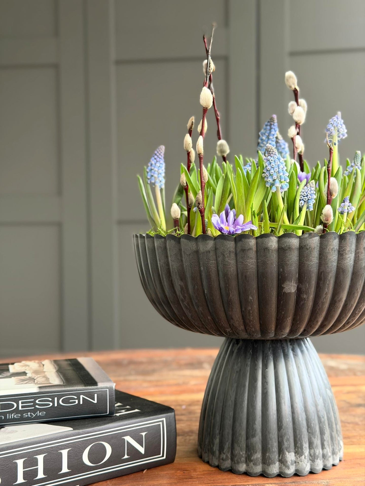 DIY-arrangemang i betonglook - Stone