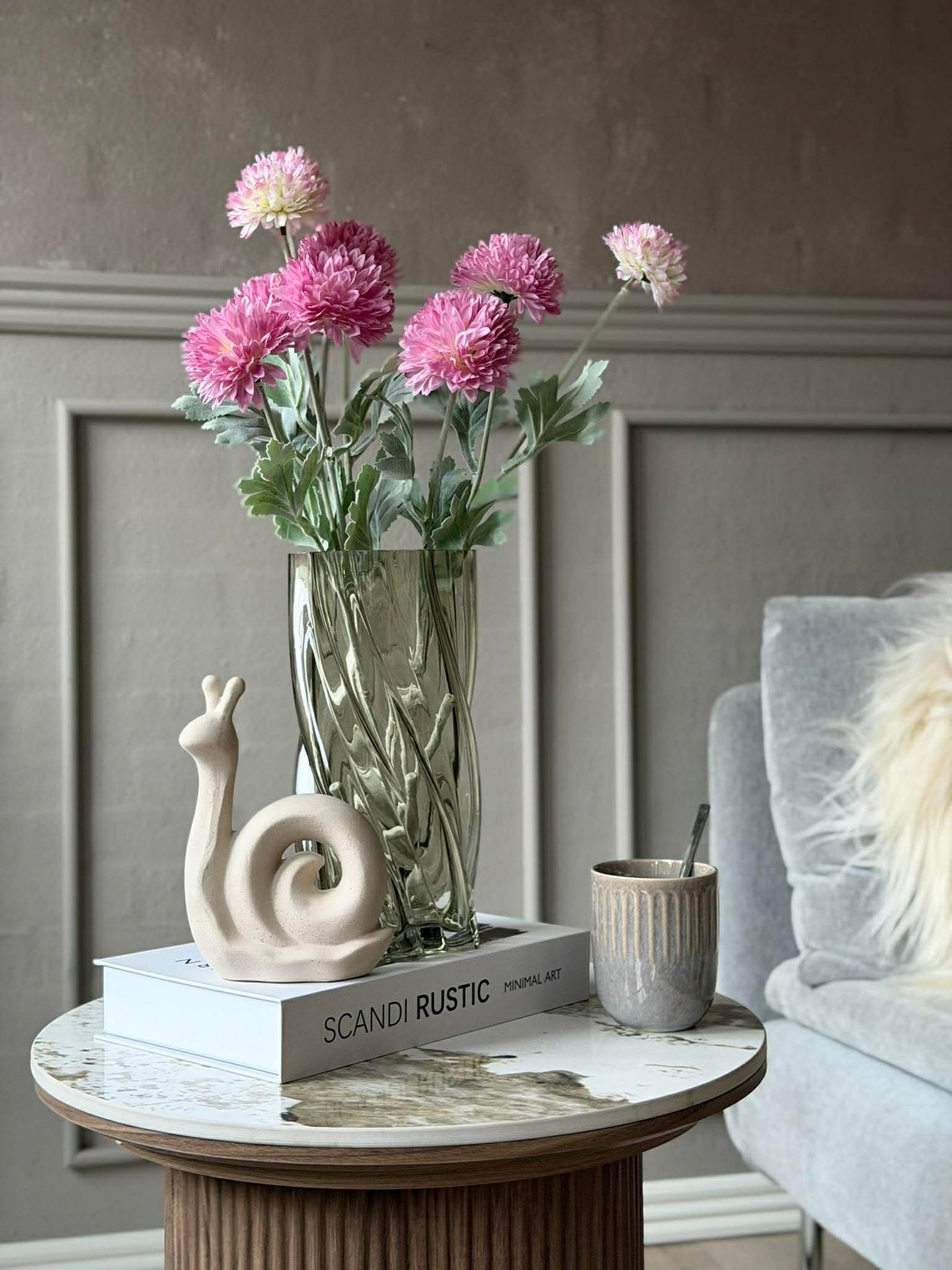 Prydlökstjälk 60 cm - Rosa