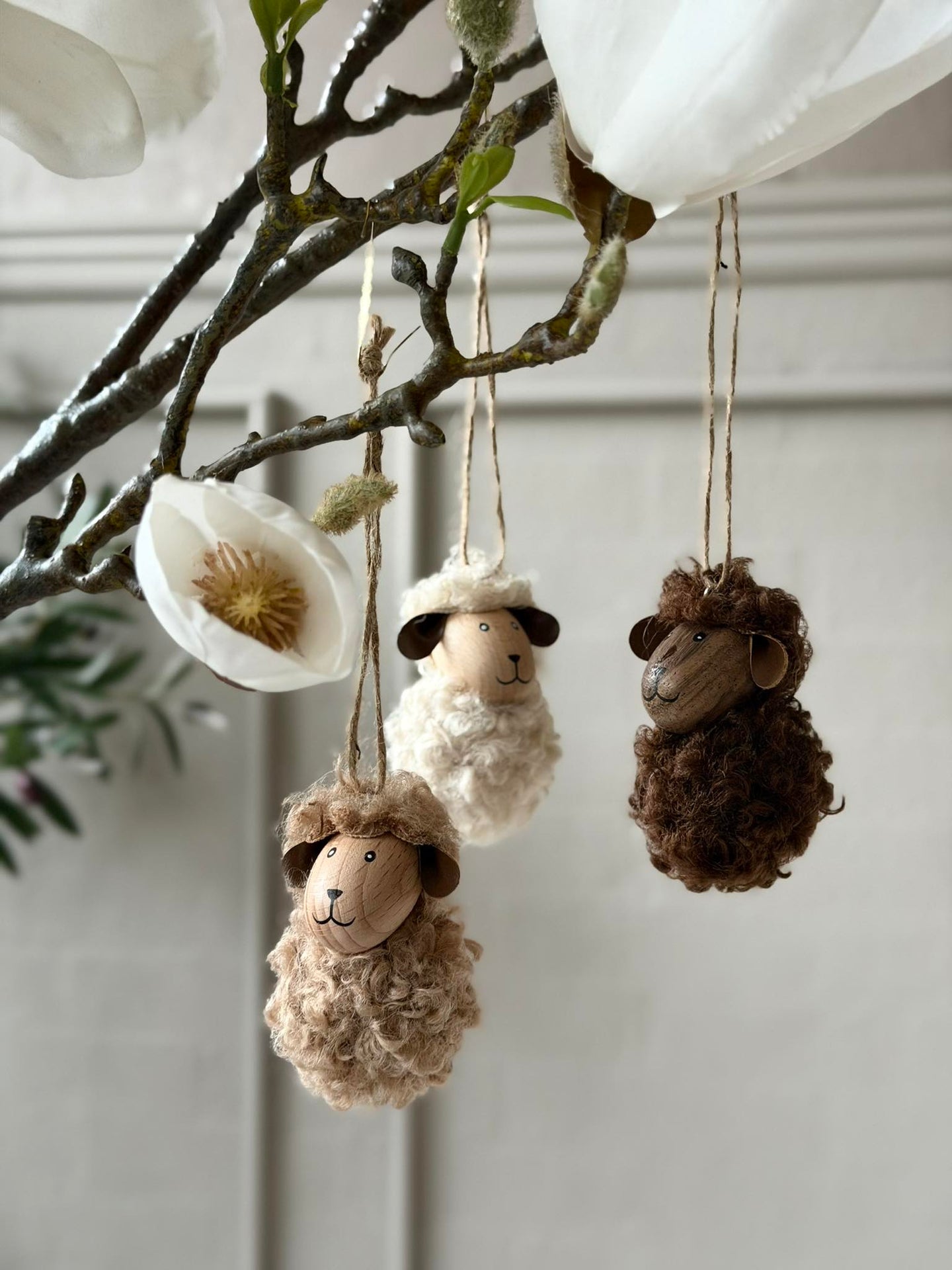 Hängande Fluffy Får - Flera färger
