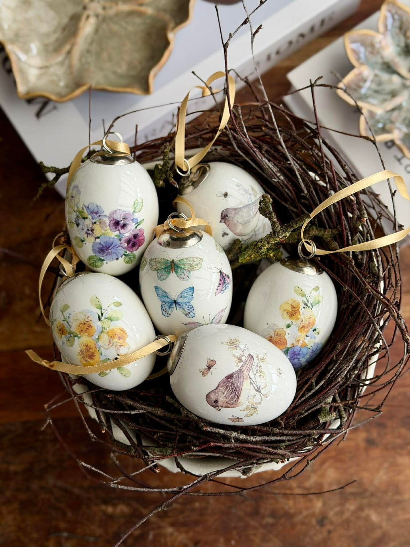 Påskägg porslin - MIX