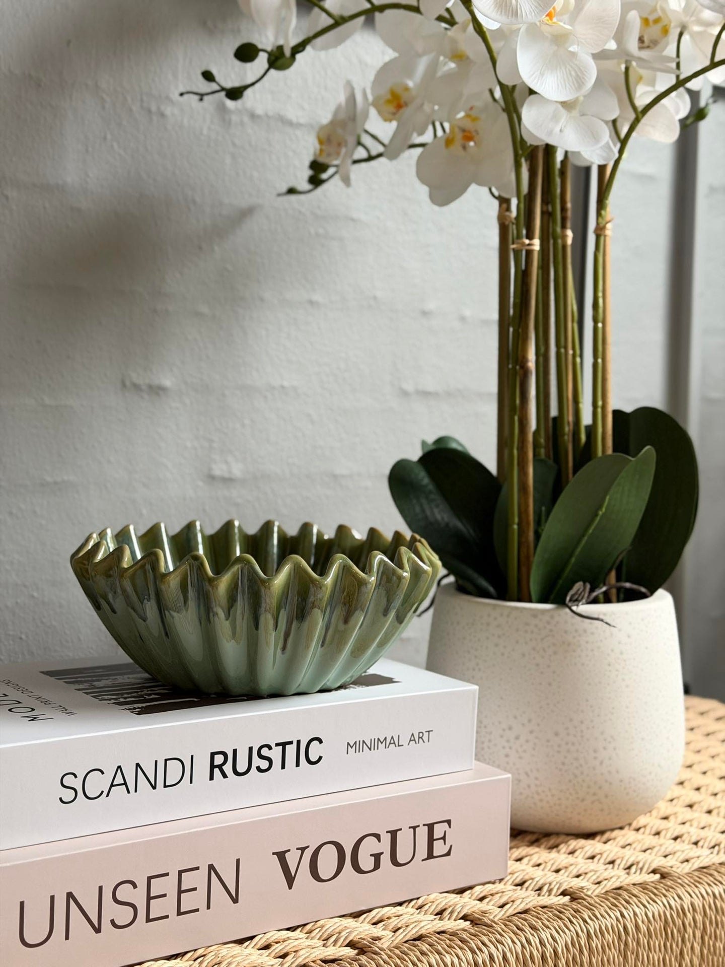 Orkidé i Kruka 65 cm - Vit