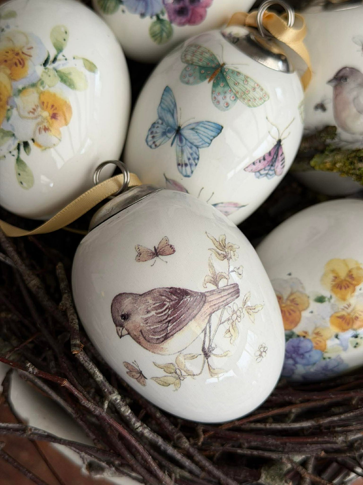 Påskägg porslin - MIX