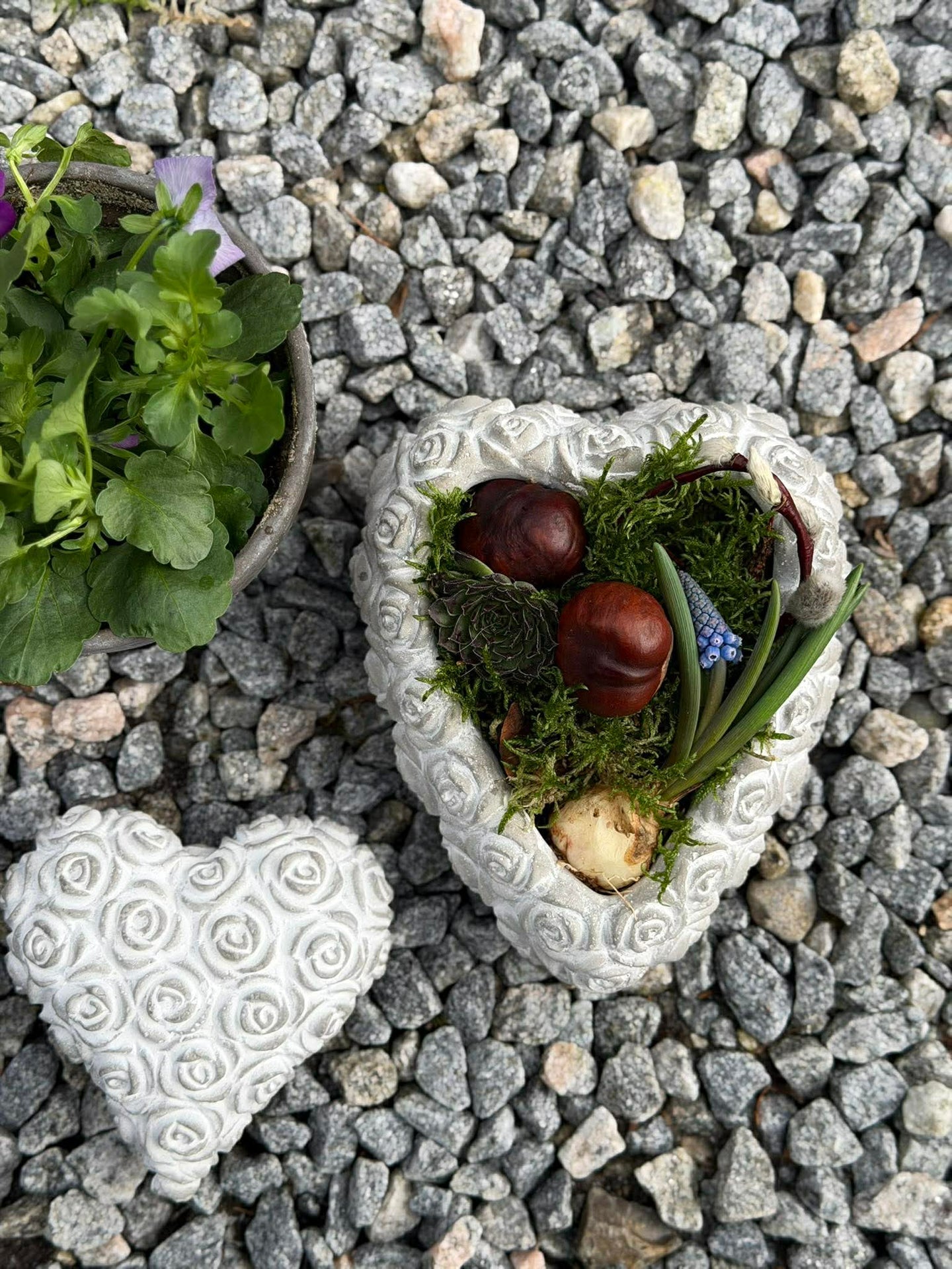 Hjärta med rosor