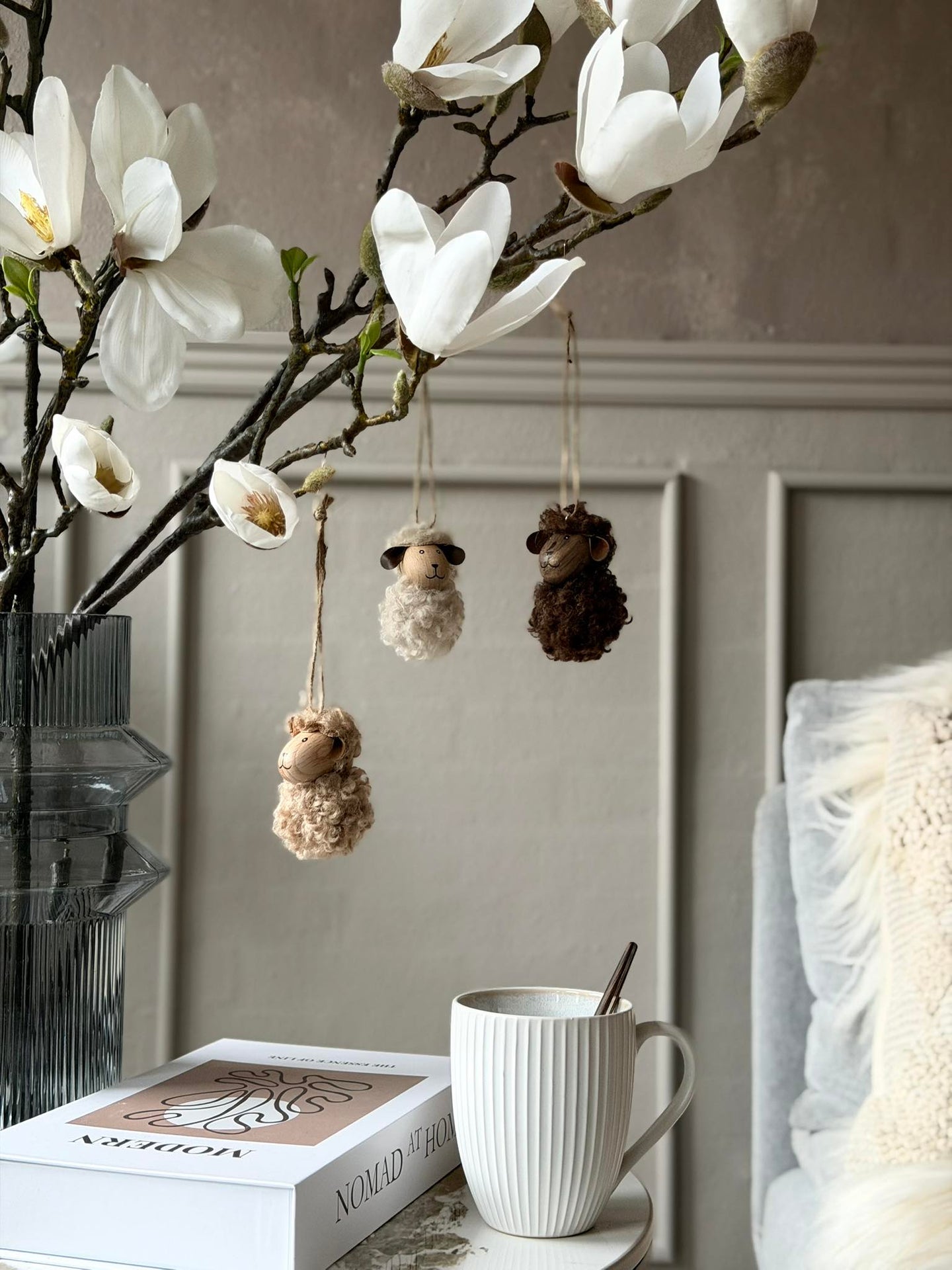 Hängande Fluffy Får - Flera färger