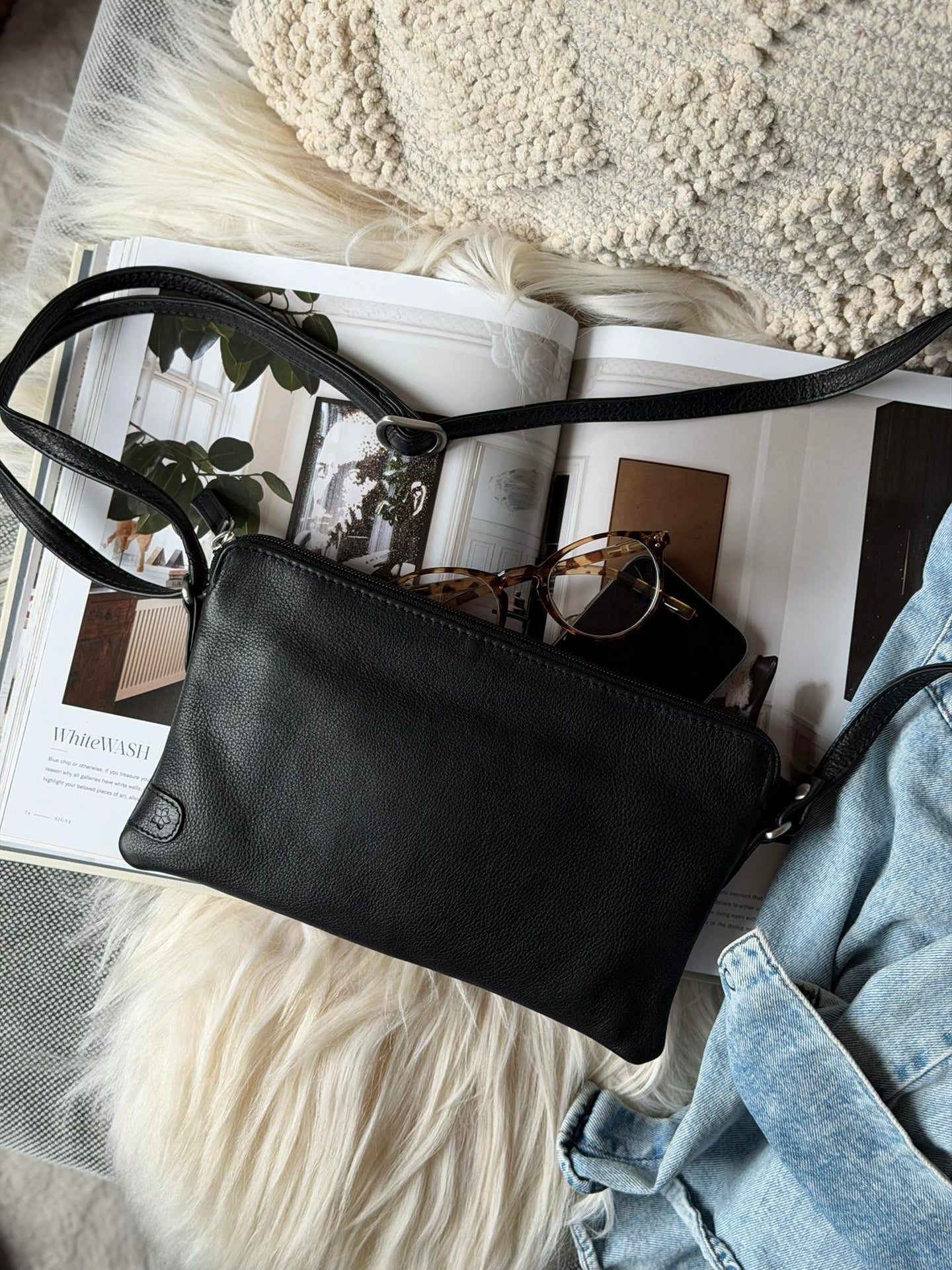Clutch Misse - Svart / Silver