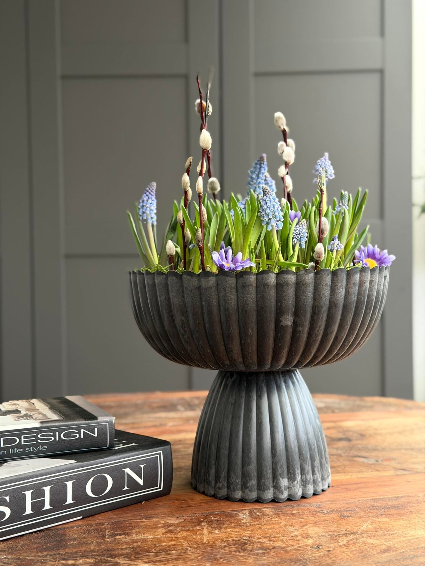 DIY-arrangemang i betonglook - Stone