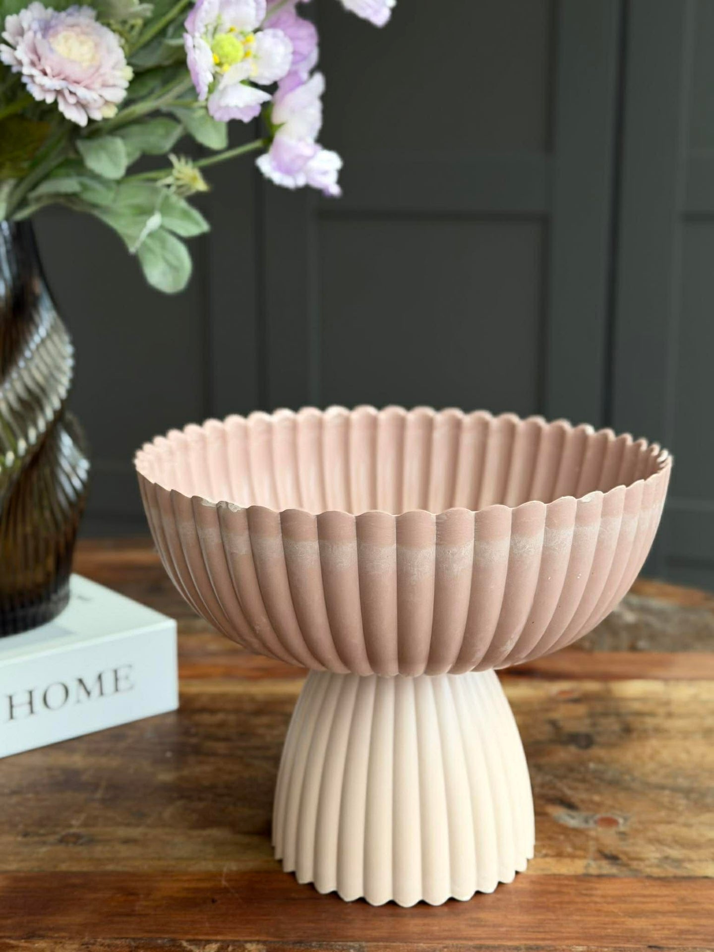 DIY-uppsättning i betonglook - Rosa