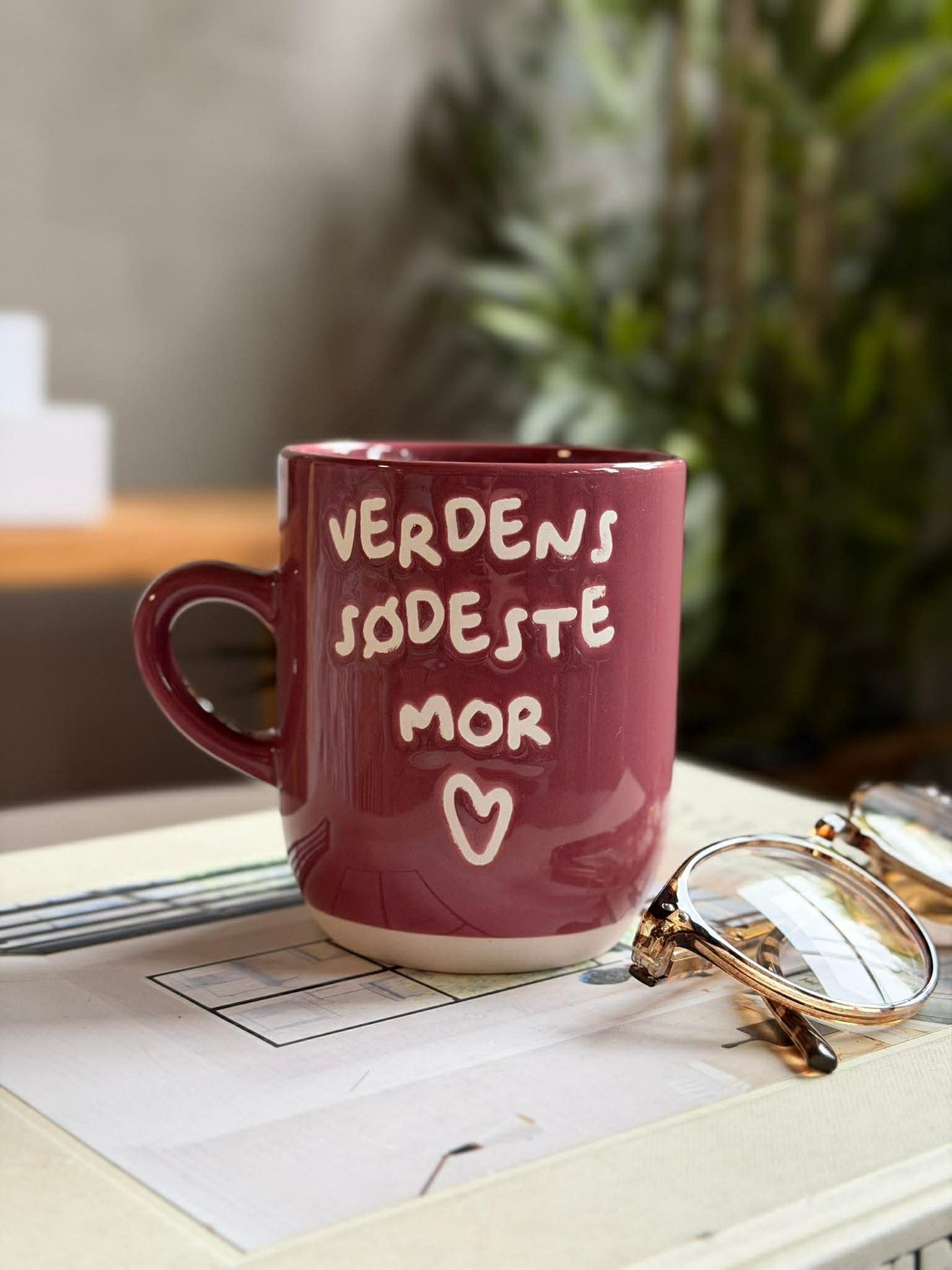 Mugg VÄRLDENS SÖTASTE MAMMA - Röd