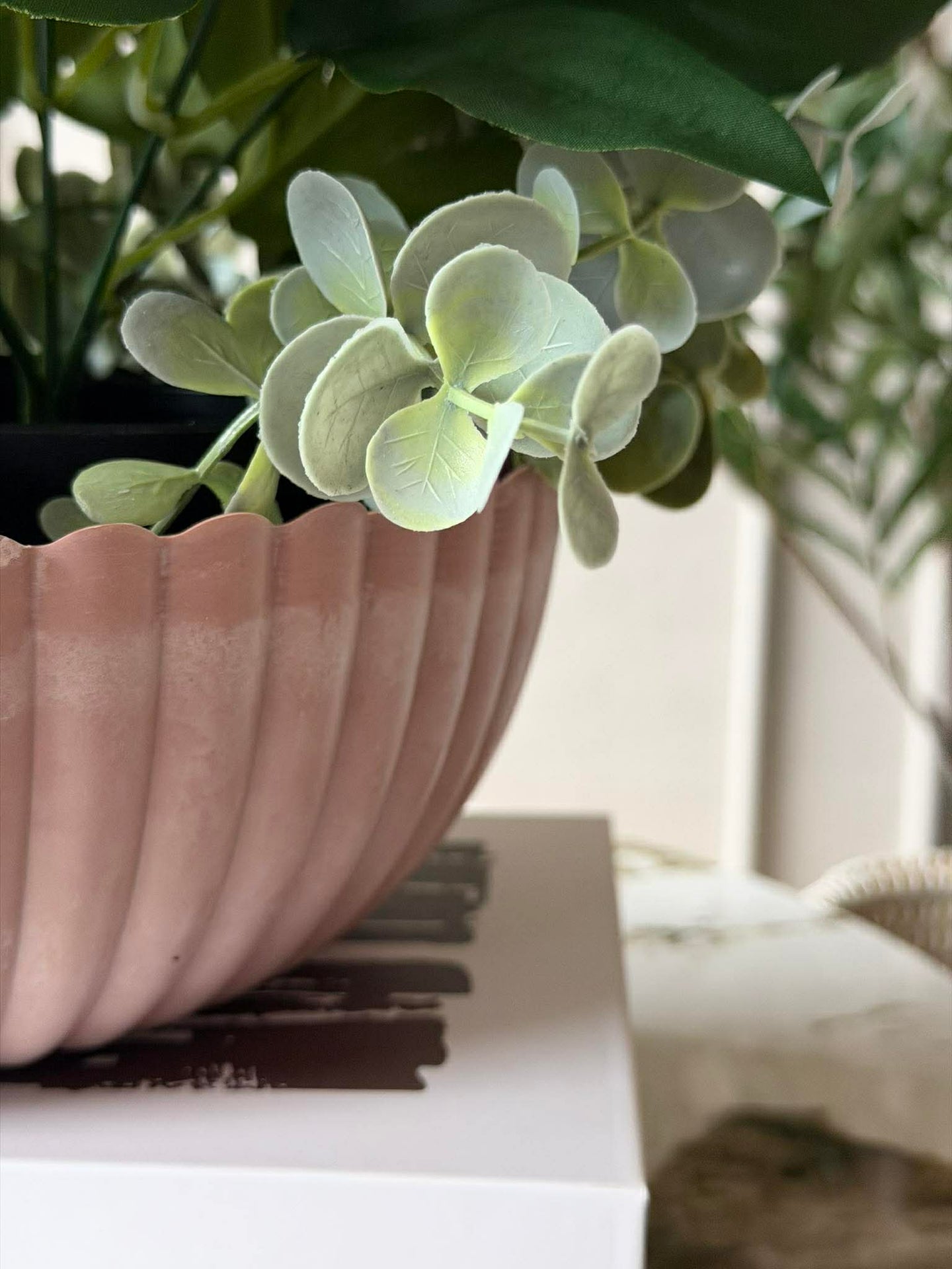 Bowl i betonglook - Rosa