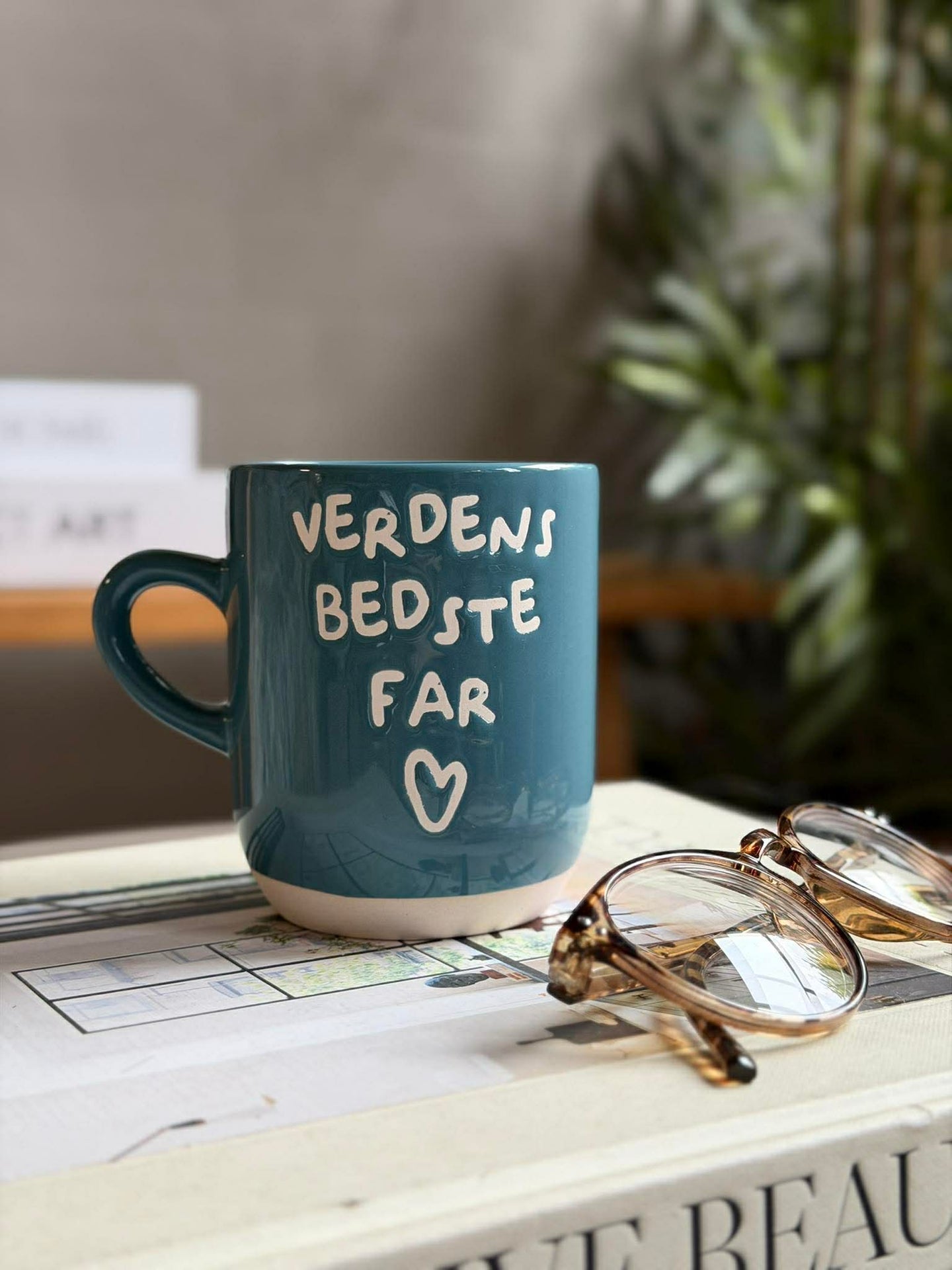 Mugg VÄRLDENS BÄSTA PAPPA - Blå