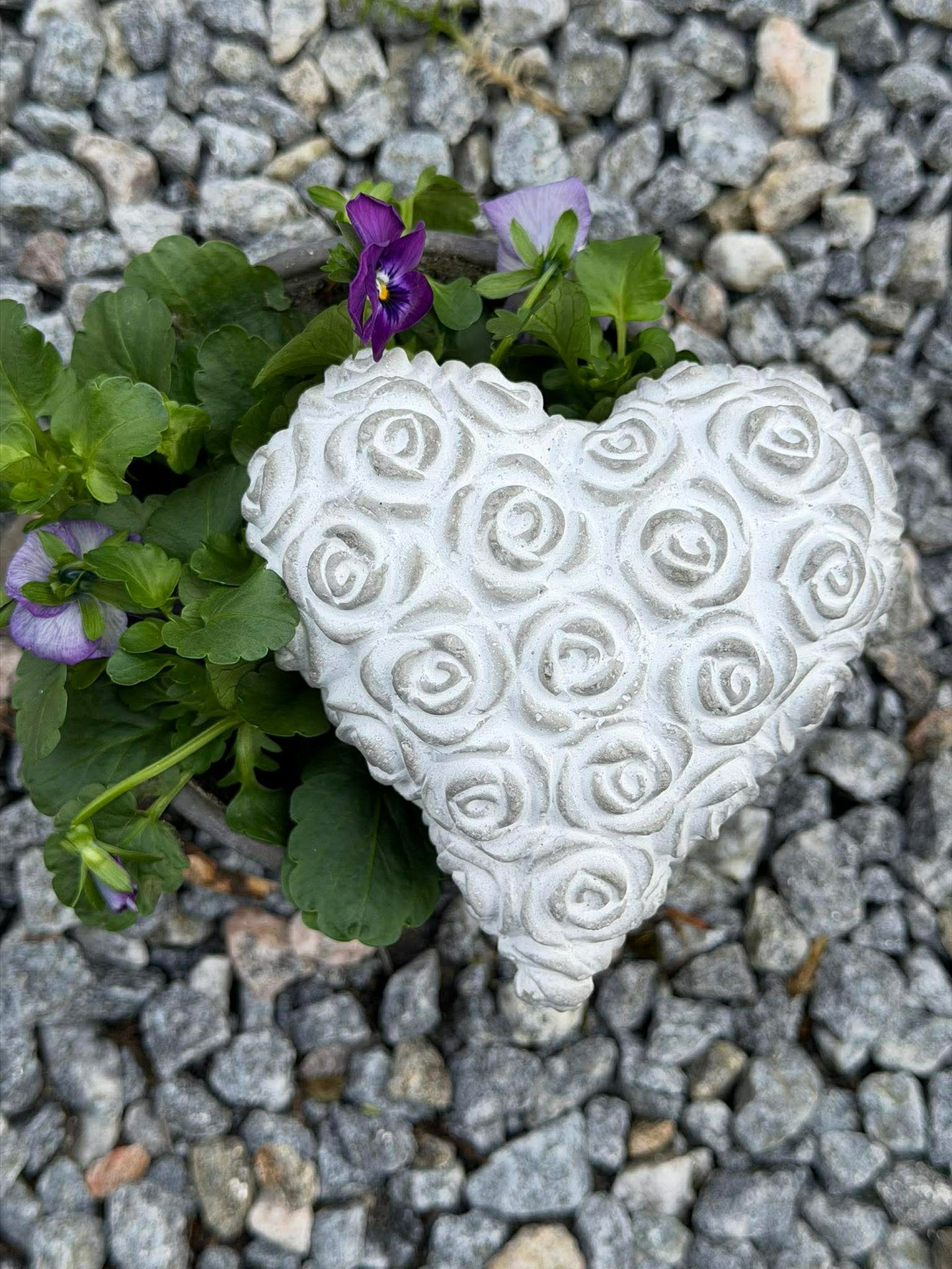 Hjärta med rosor