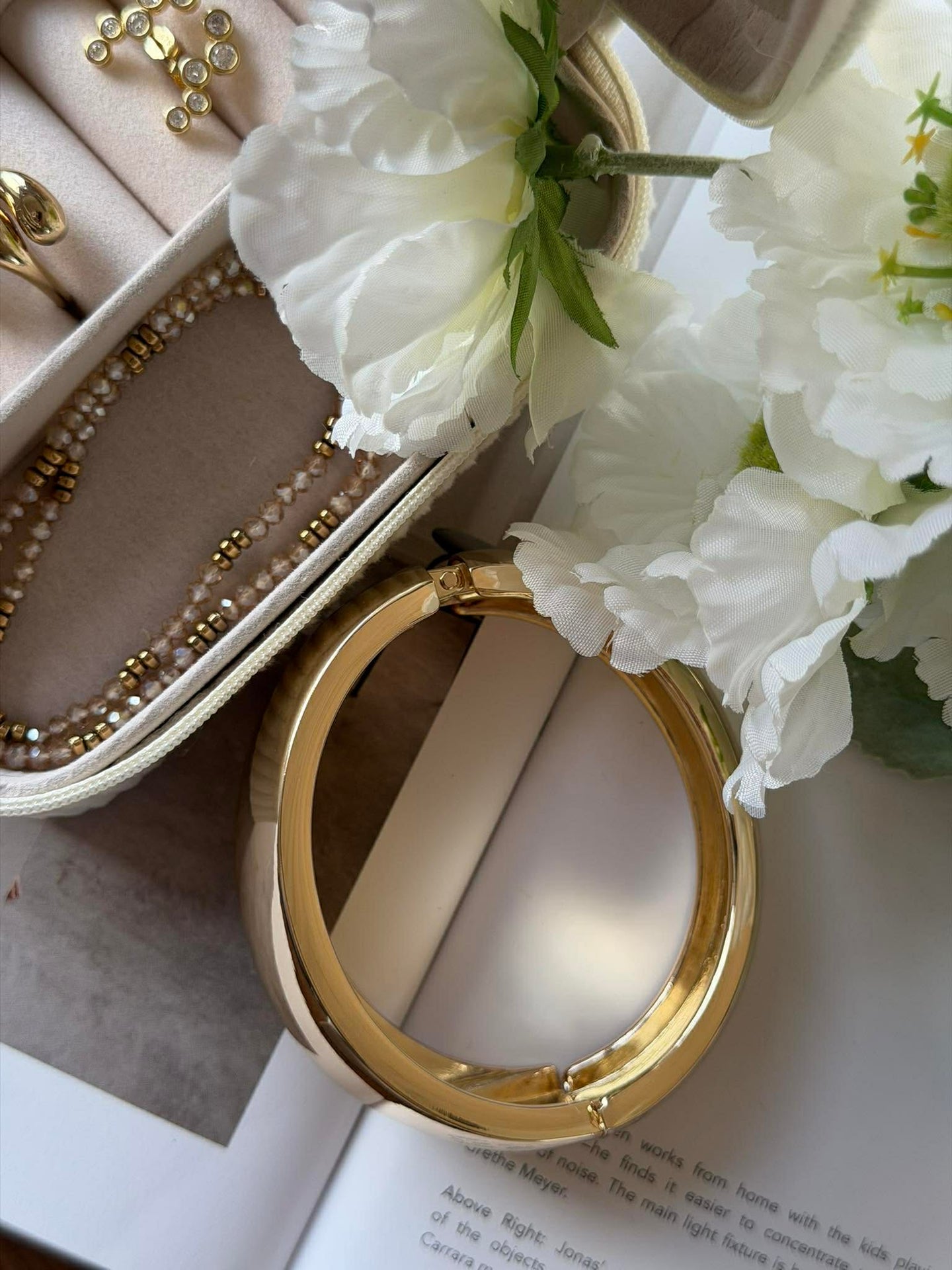 Armring JILLI - förgyllt