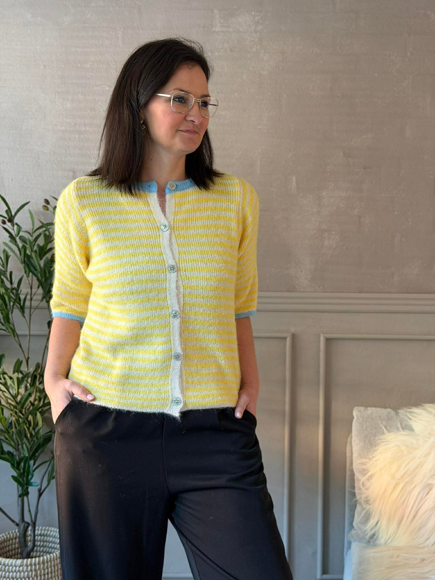Strik Susanne gul