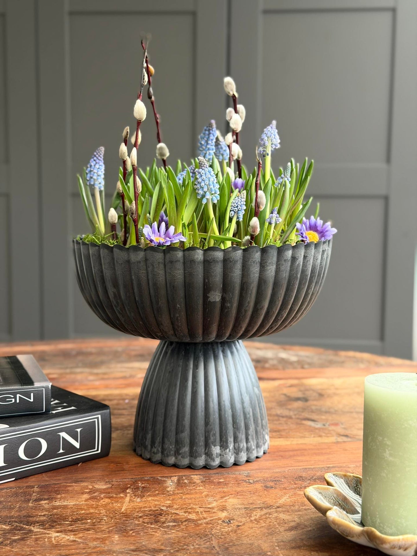 DIY-arrangemang i betonglook - Stone