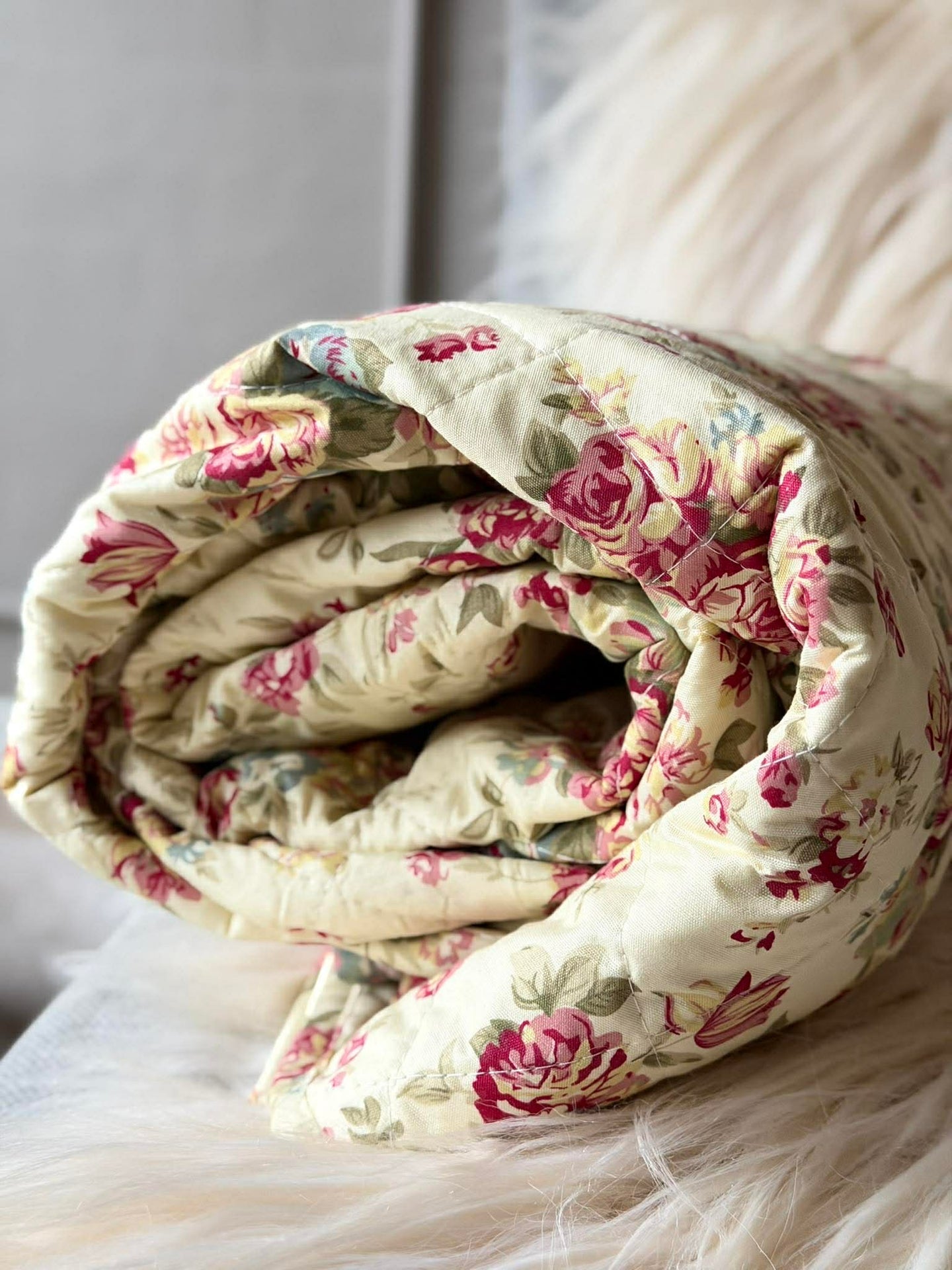 Plaid flower