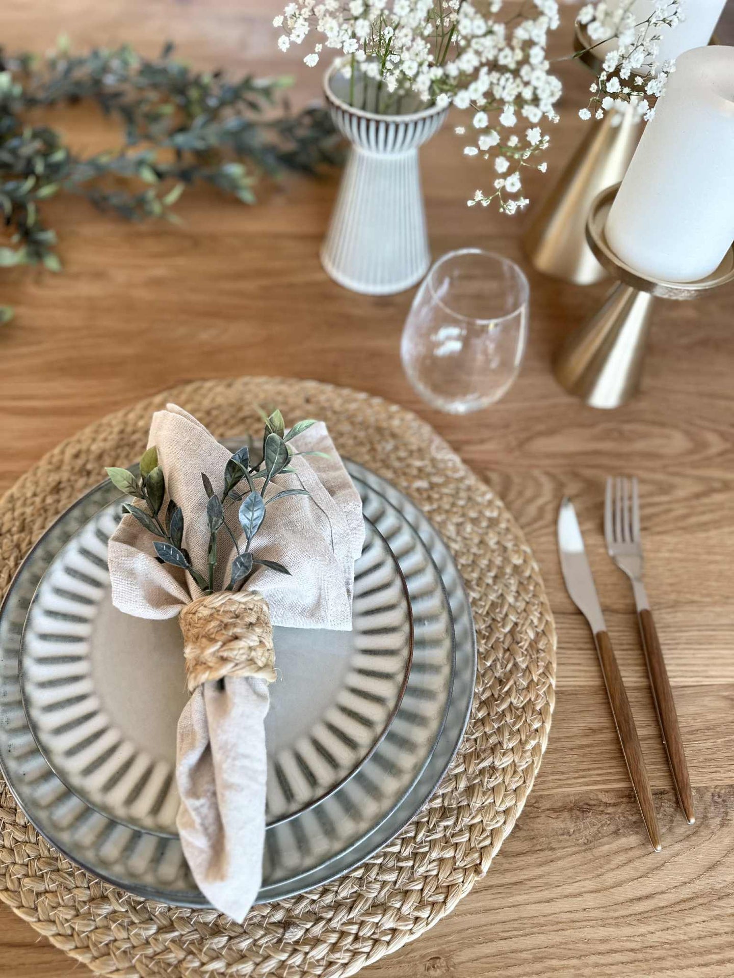 Tallrik VIGA Grå - Flera storlekar