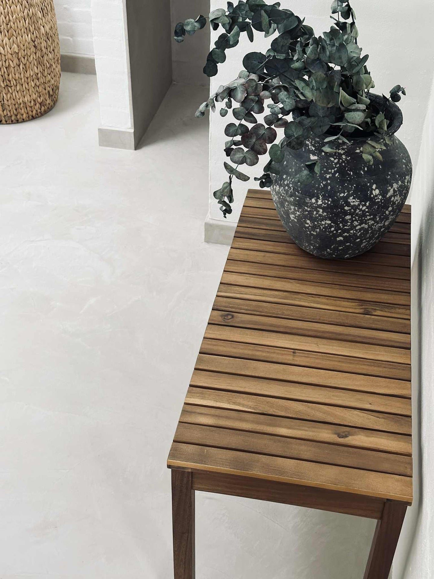 Bänk TOKYO Akacia - 88 cm