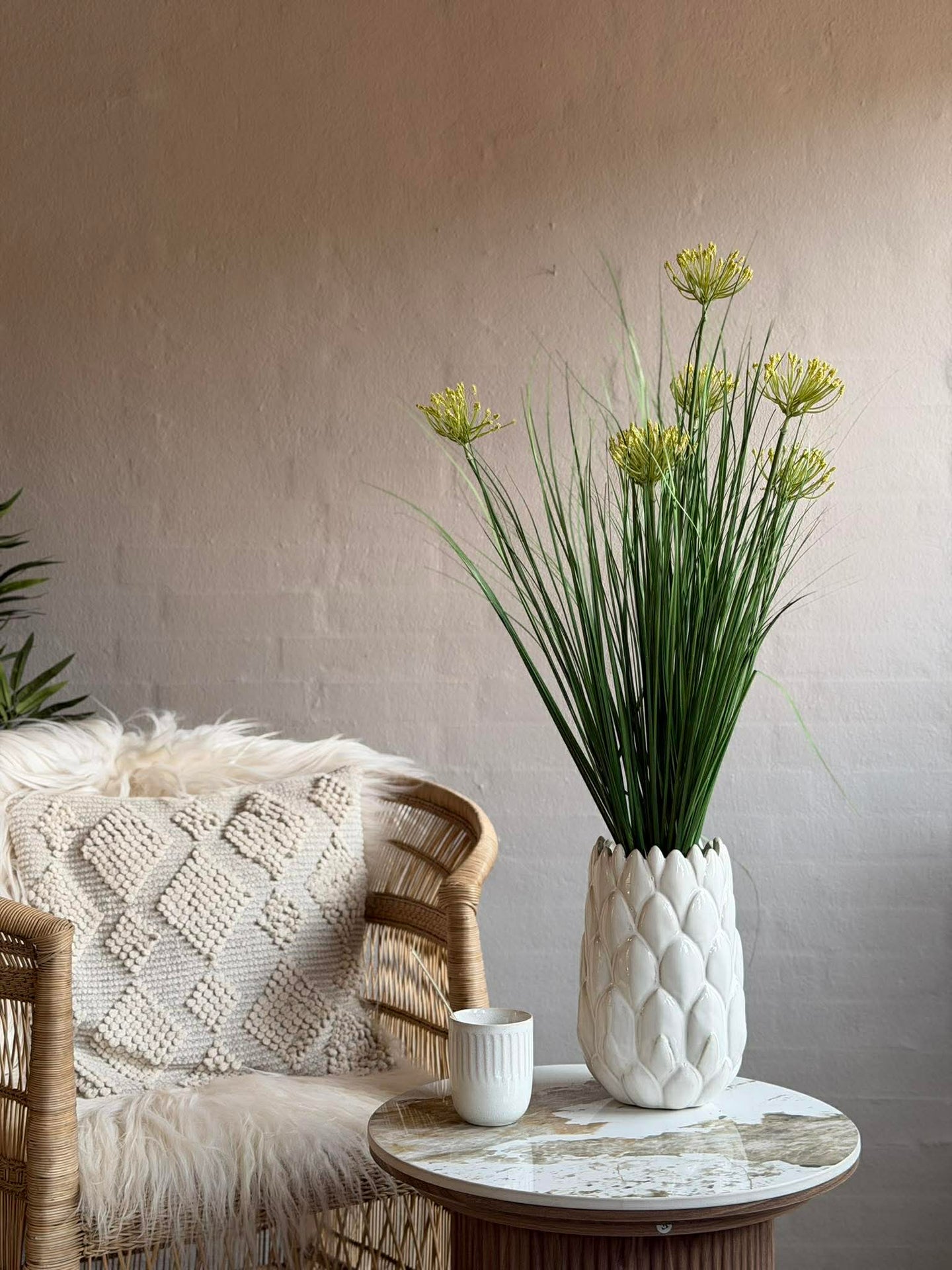 Skärmplanta i bukett för inomhus och utomhus - 83 cm