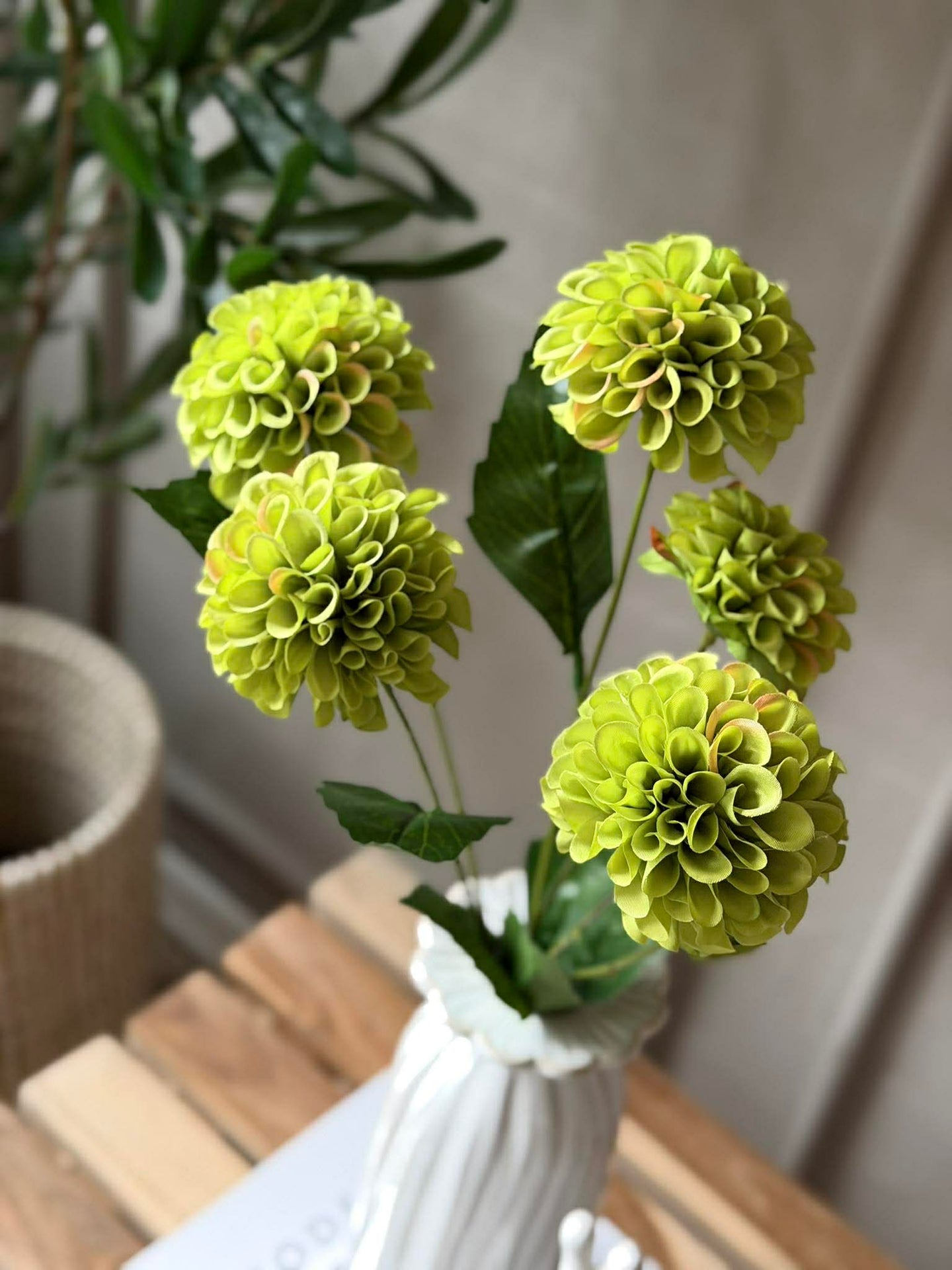 Blomstjälk med flera blommor - Lime