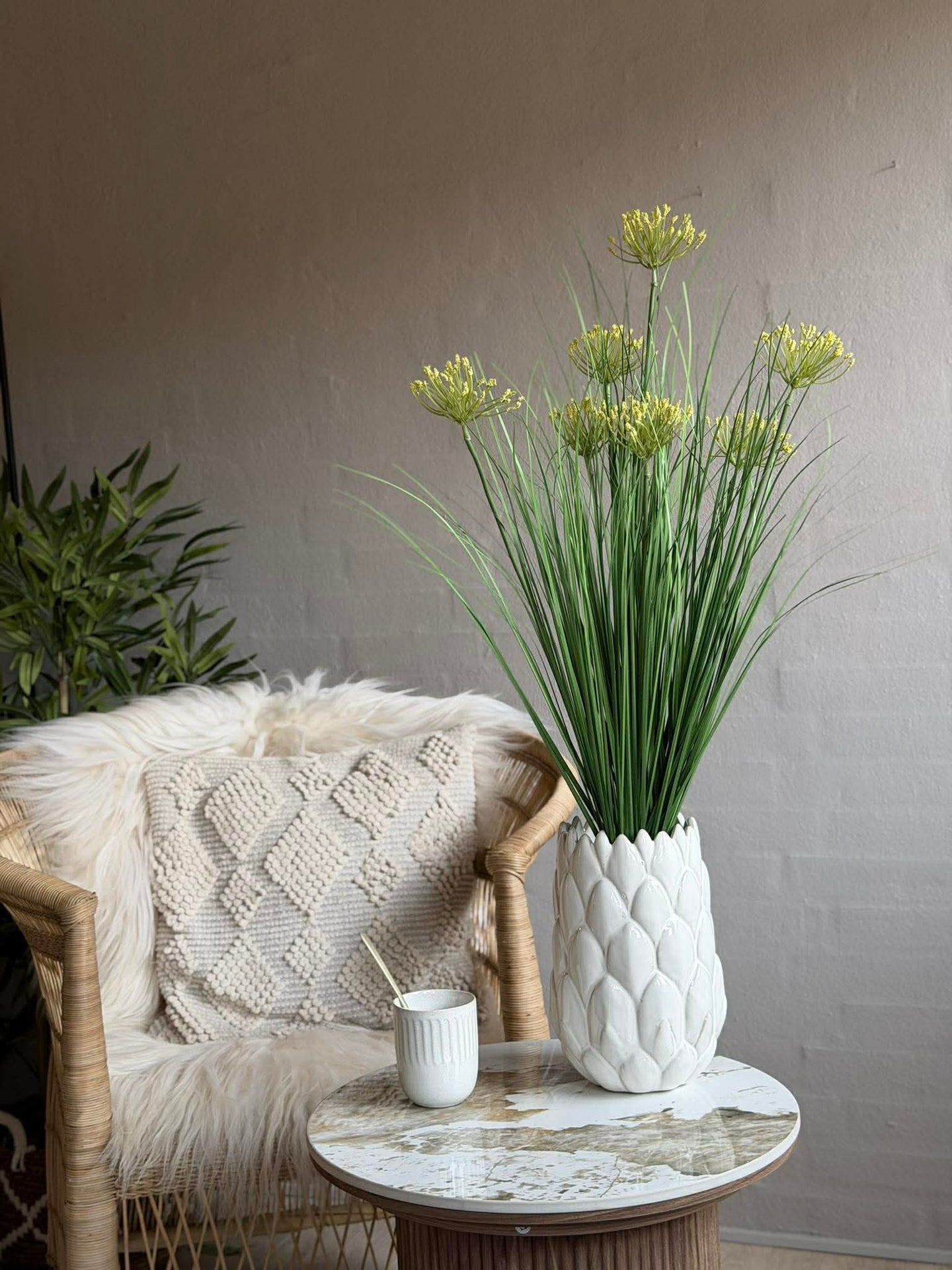 Skärmplanta i bukett för inomhus och utomhus - 83 cm