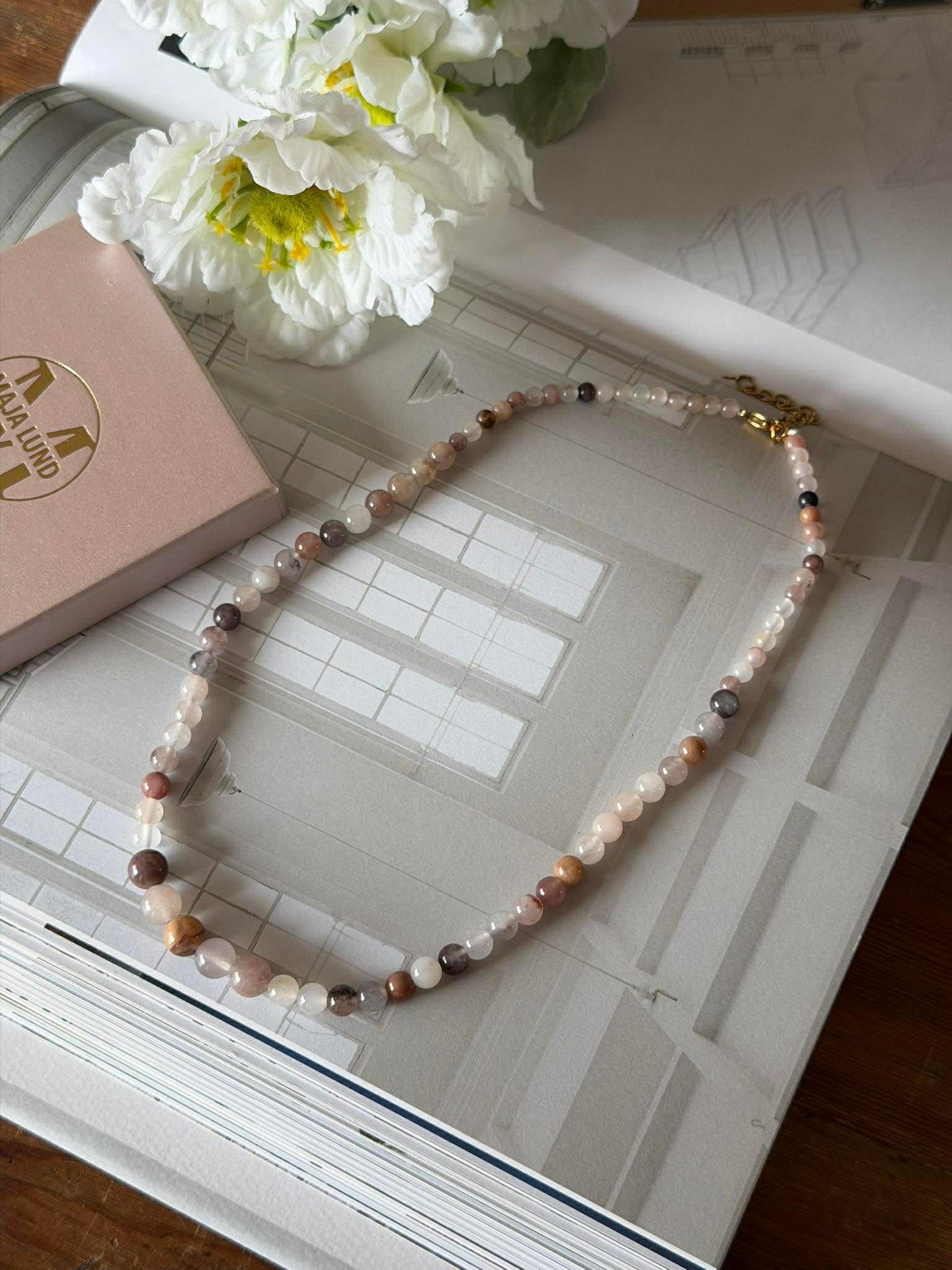 Halsband Jasmin - Blush