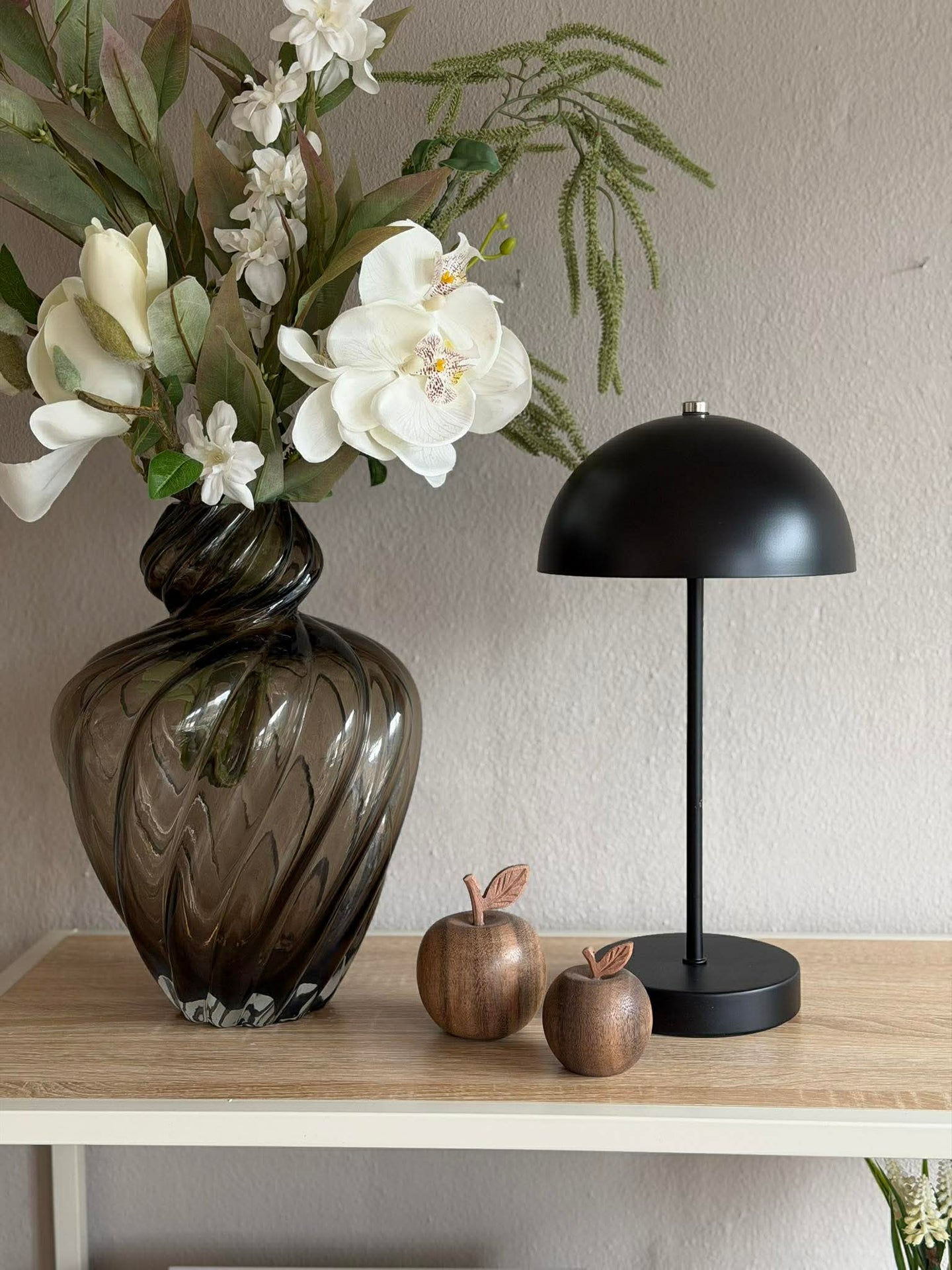 Bordslampa med touch - Large Svart