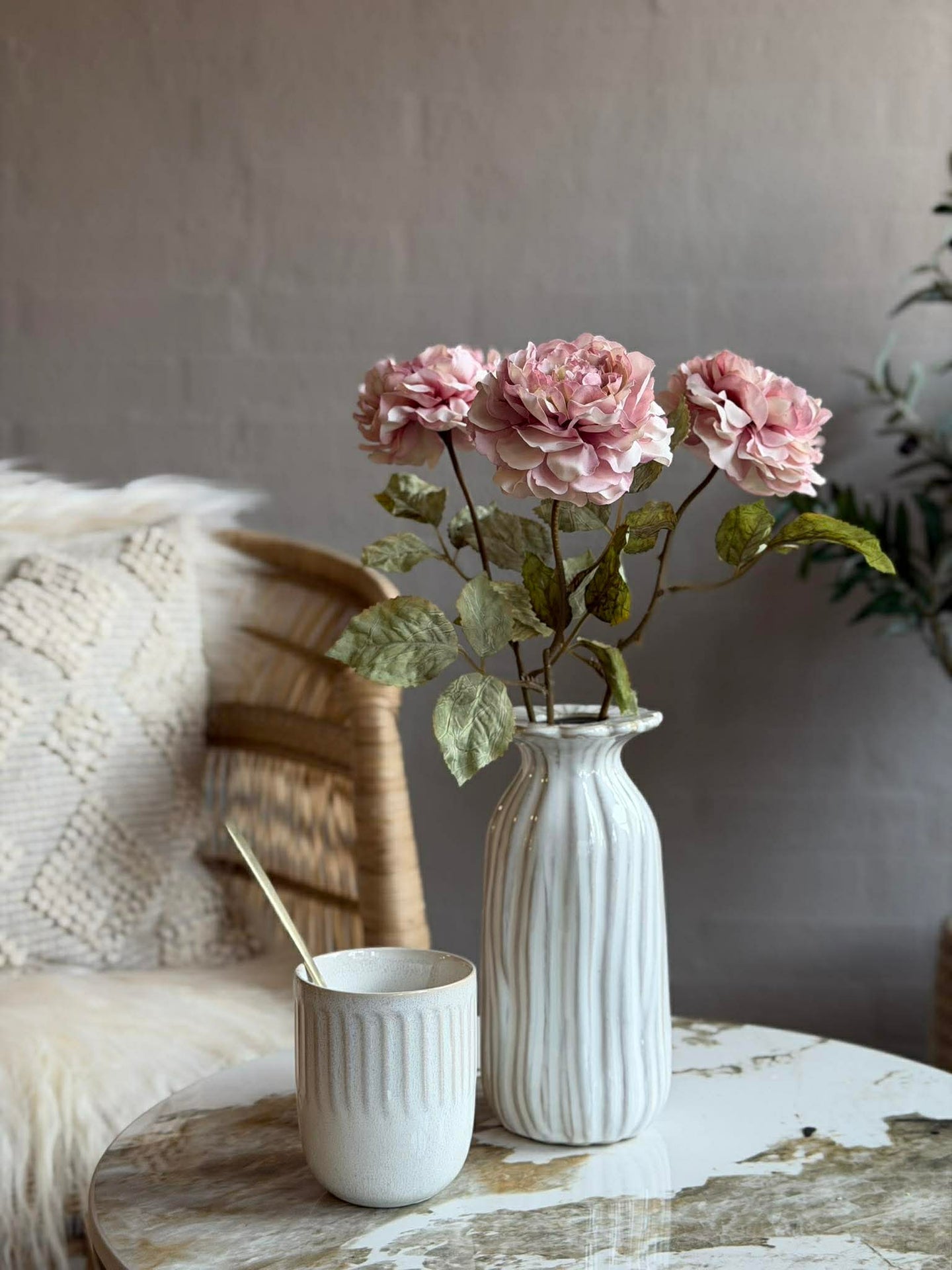 Ros 38cm – Dusty pink