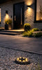 Solcells-spotlampa stonelook