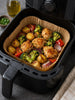 Airfryer Bakpapper Fyrkantigt - 50 ark