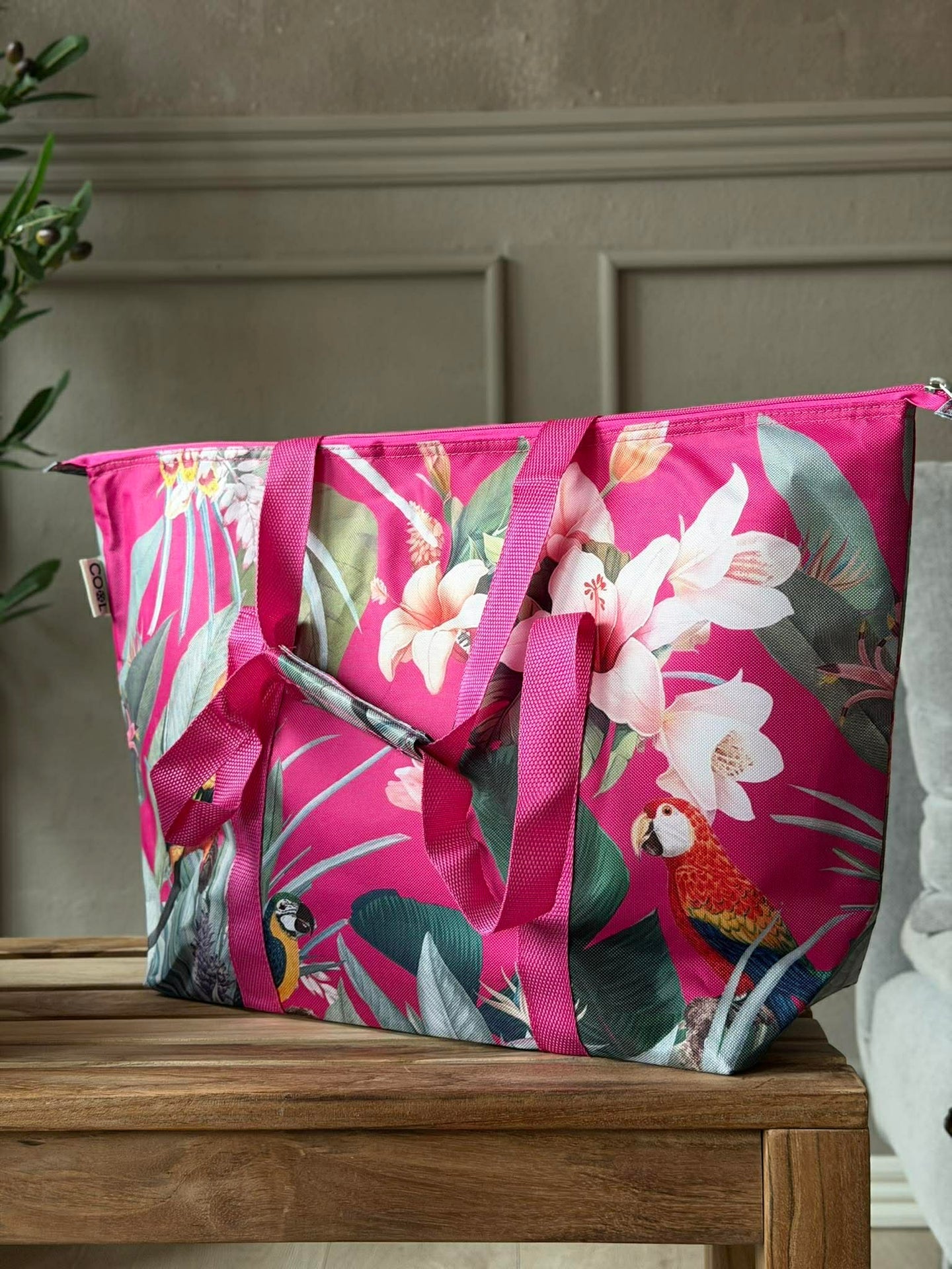 Kylväska med blommor - Flera färger