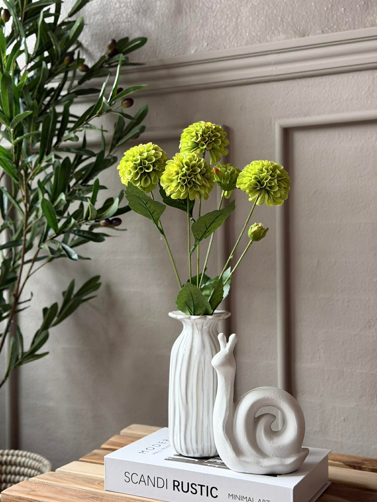 Blomstjälk med flera blommor - Lime