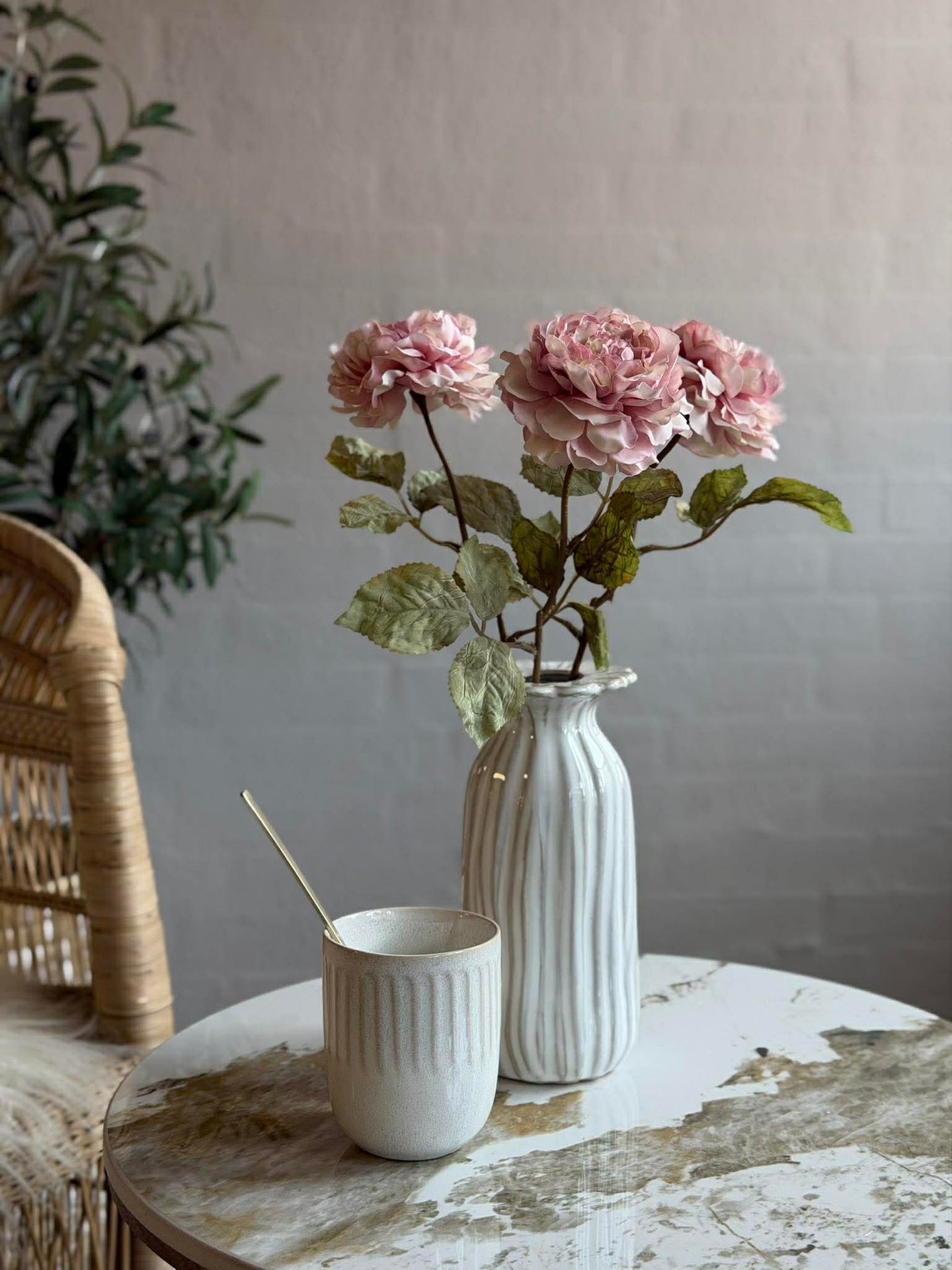 Ros 38cm – Dusty pink