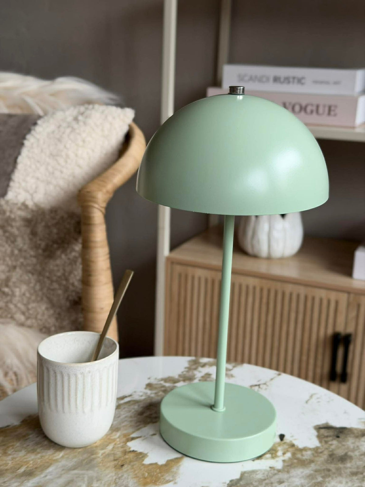 Bordslampa med touch - Large Grön