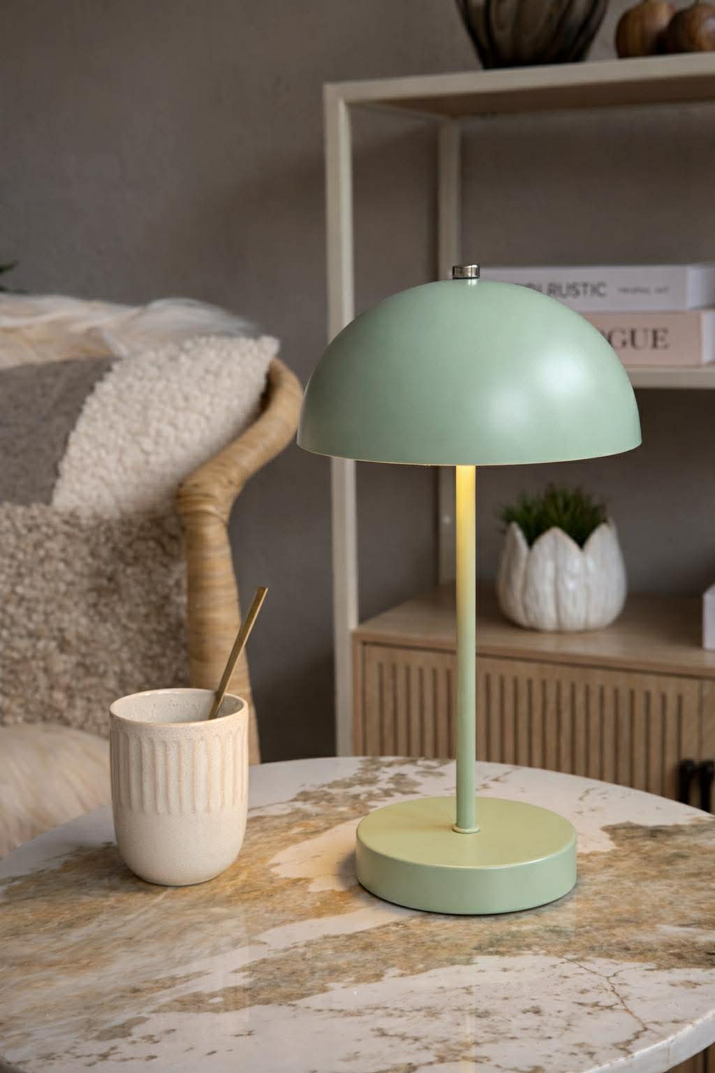 Bordslampa med touch - Large Grön