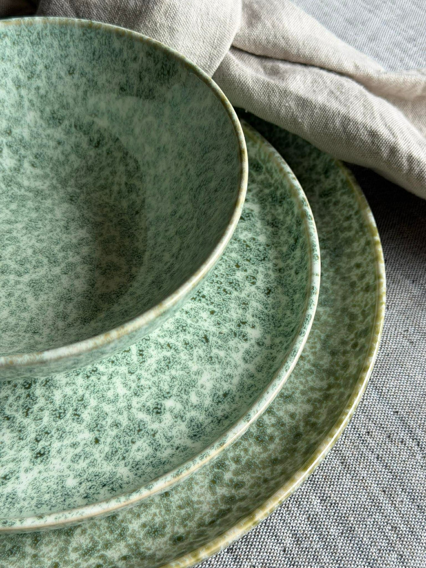 Tallrik Nordic Moss - Flera storlekar