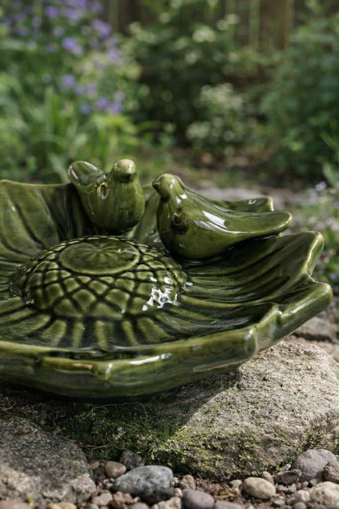 Fat med fåglar – Green