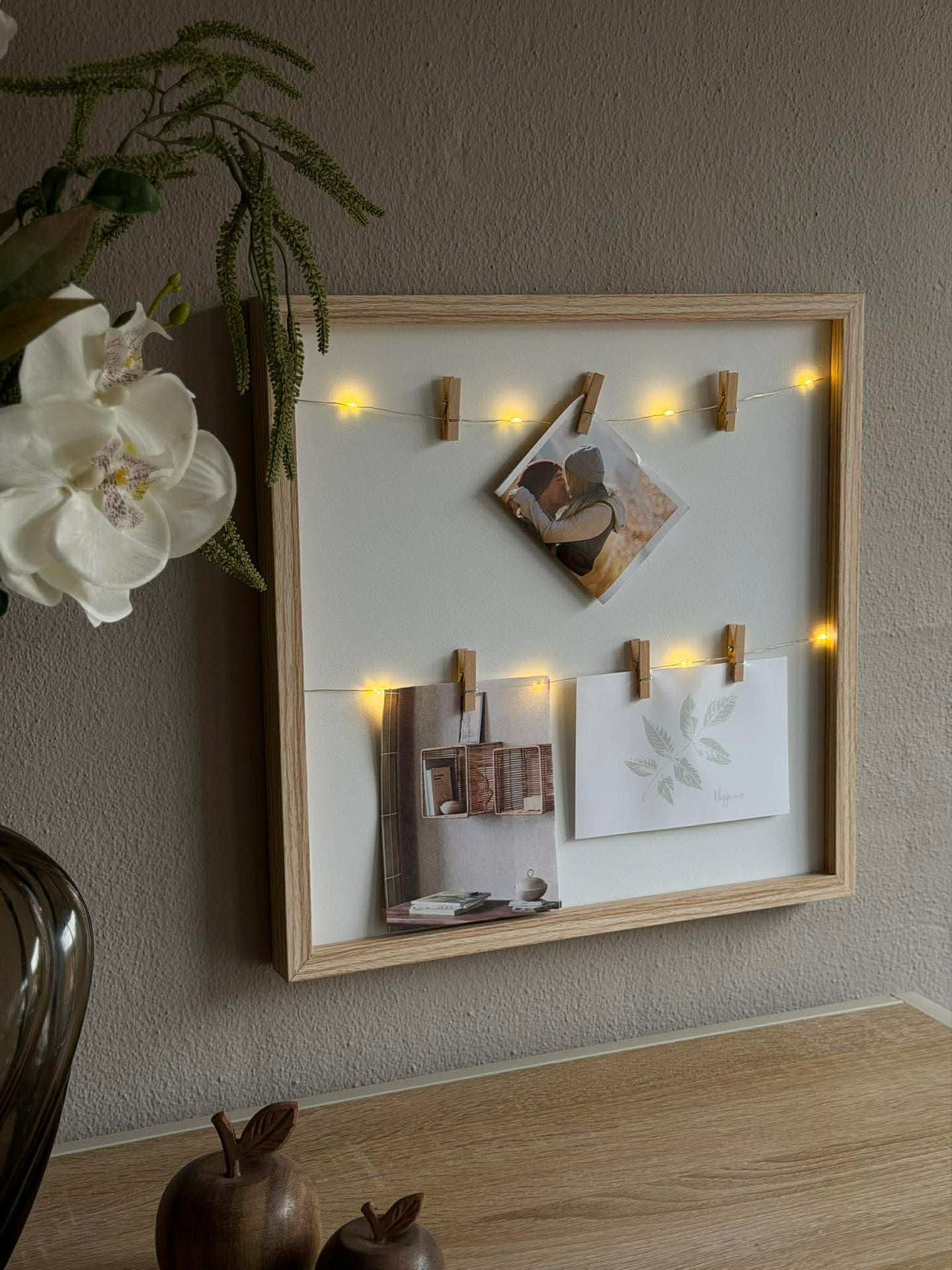 Fotoram med LED