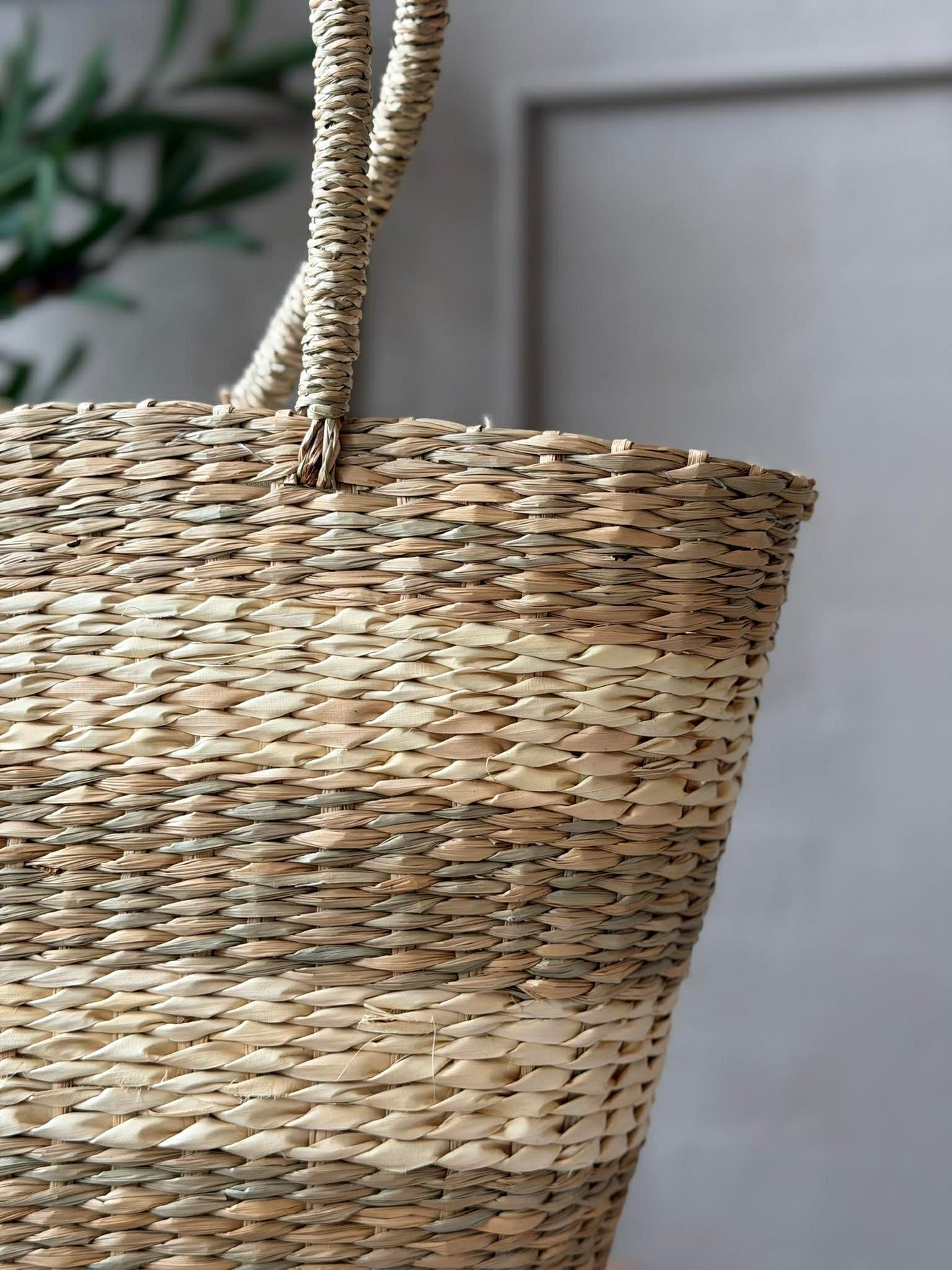 Shopper - Sjögräs Ränder