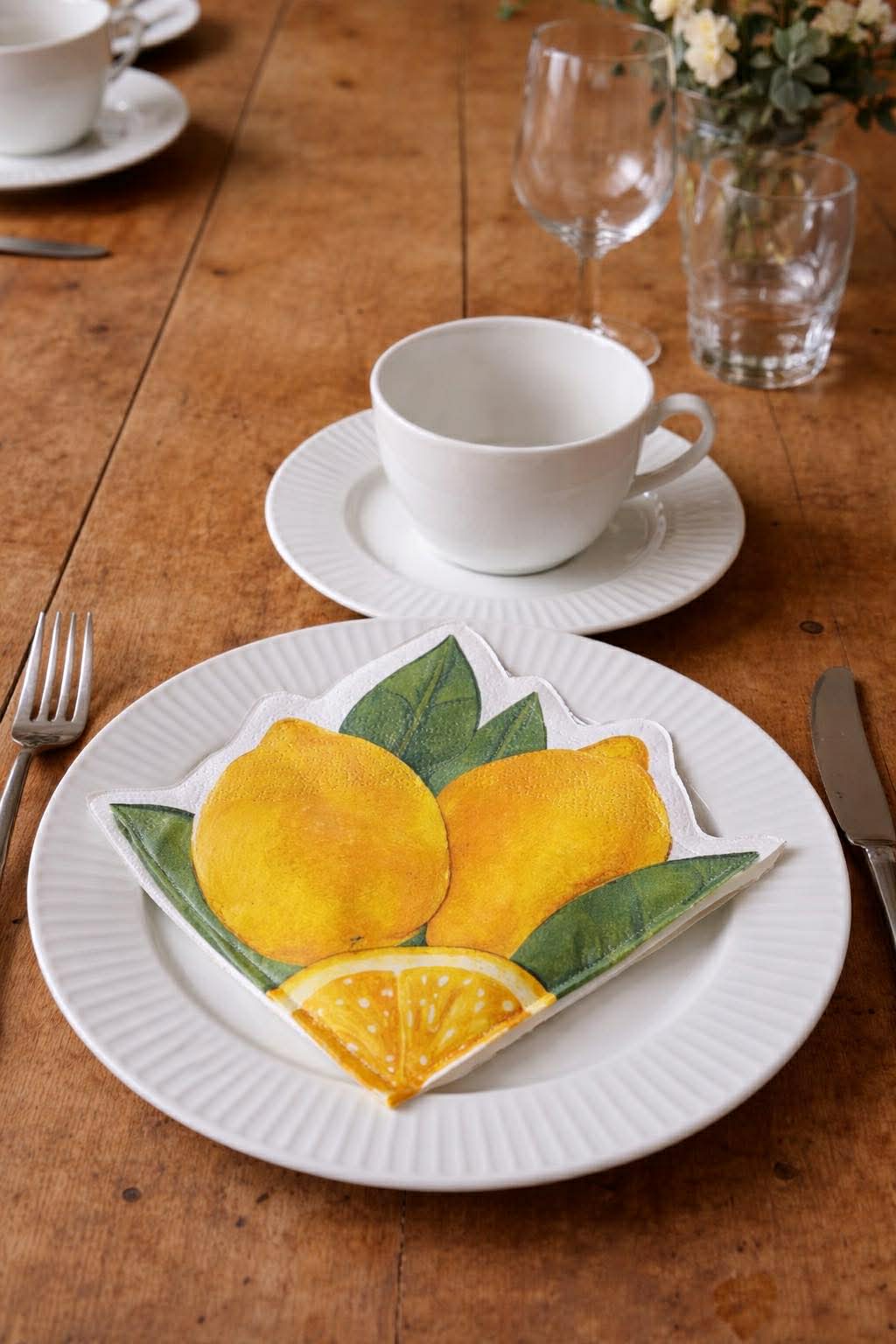 Servetter Citron - 12 st