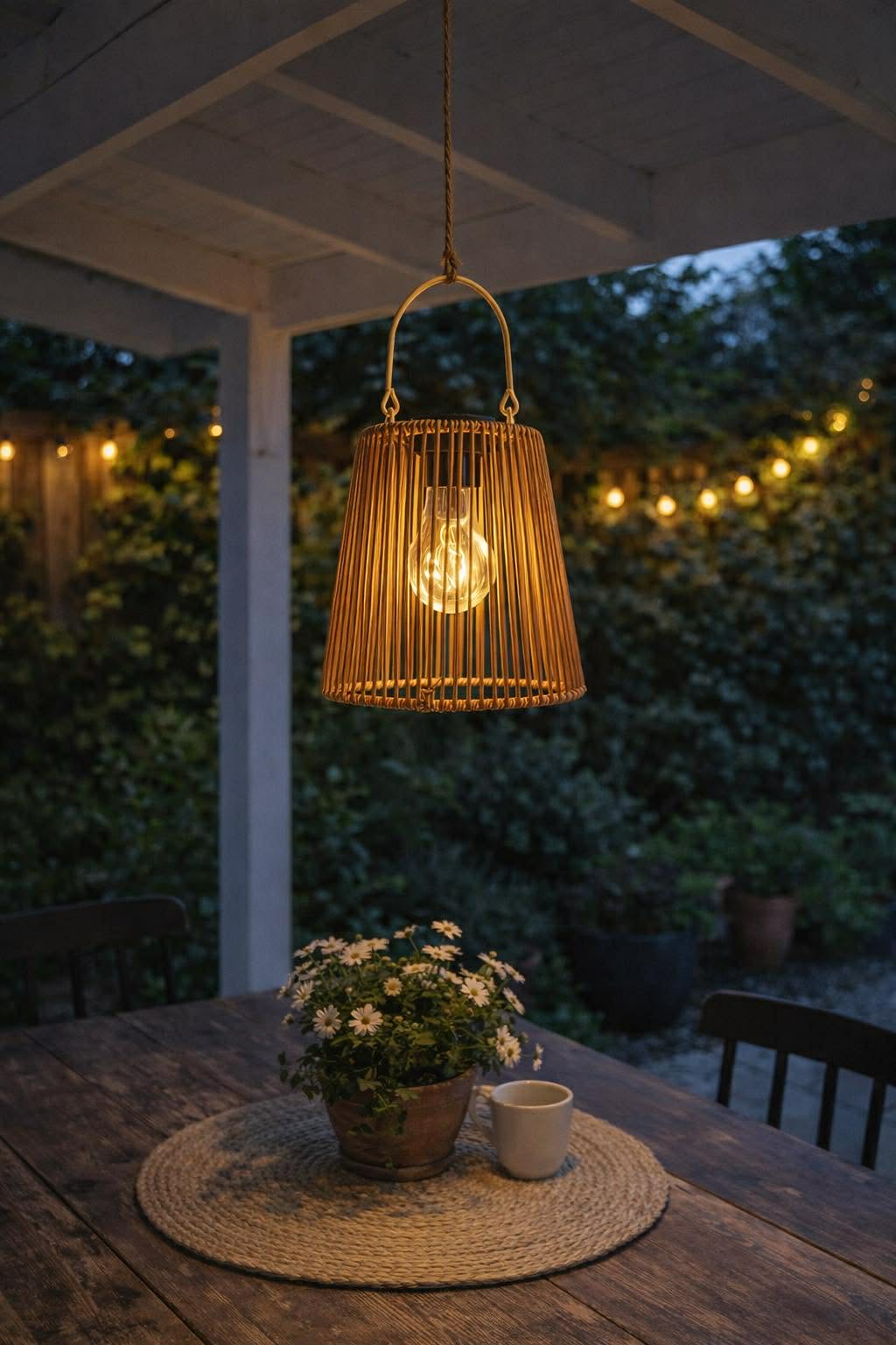 Sabbi lampa med solceller
