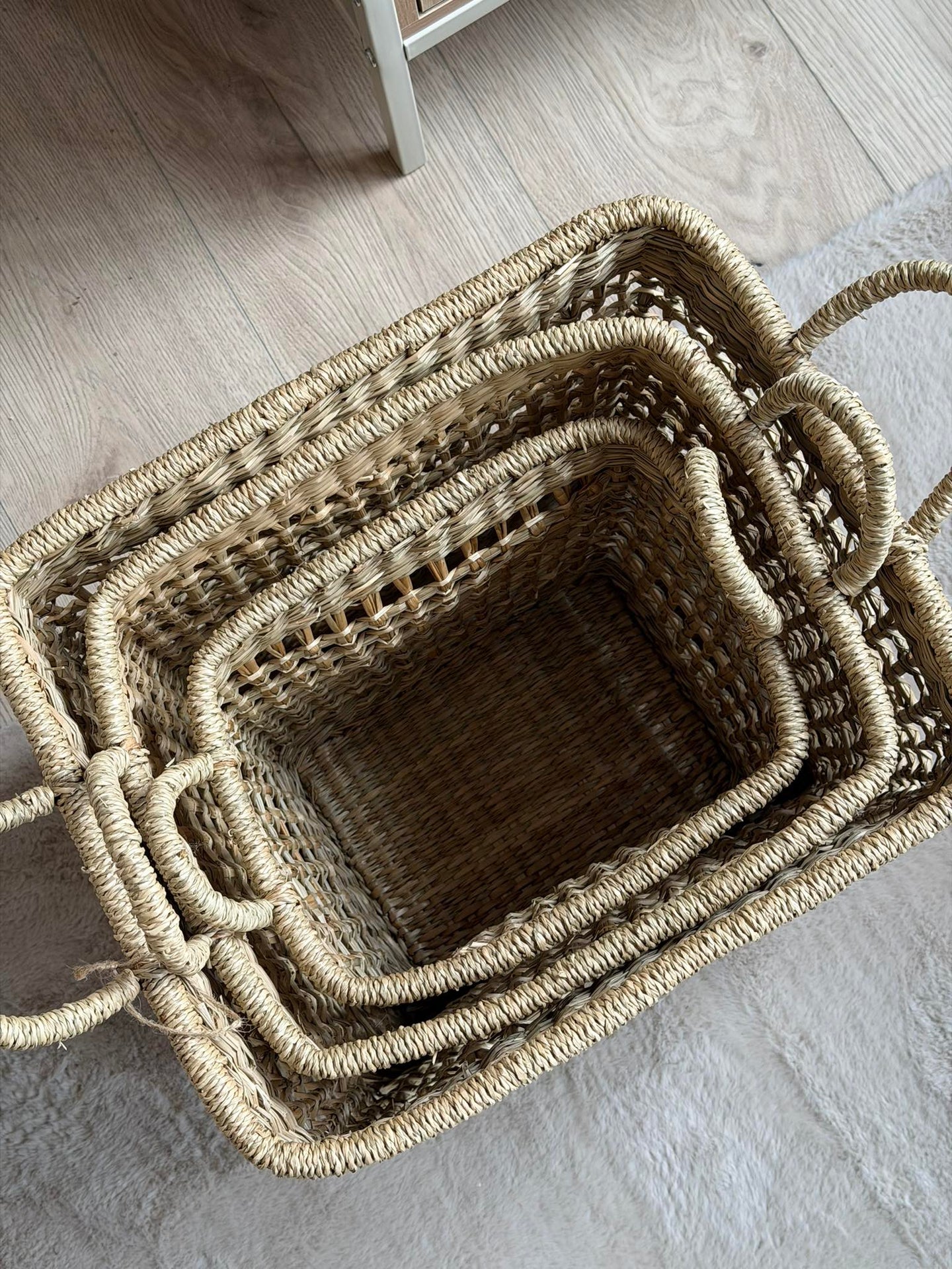 Kurvset i sjögräs - 3 st