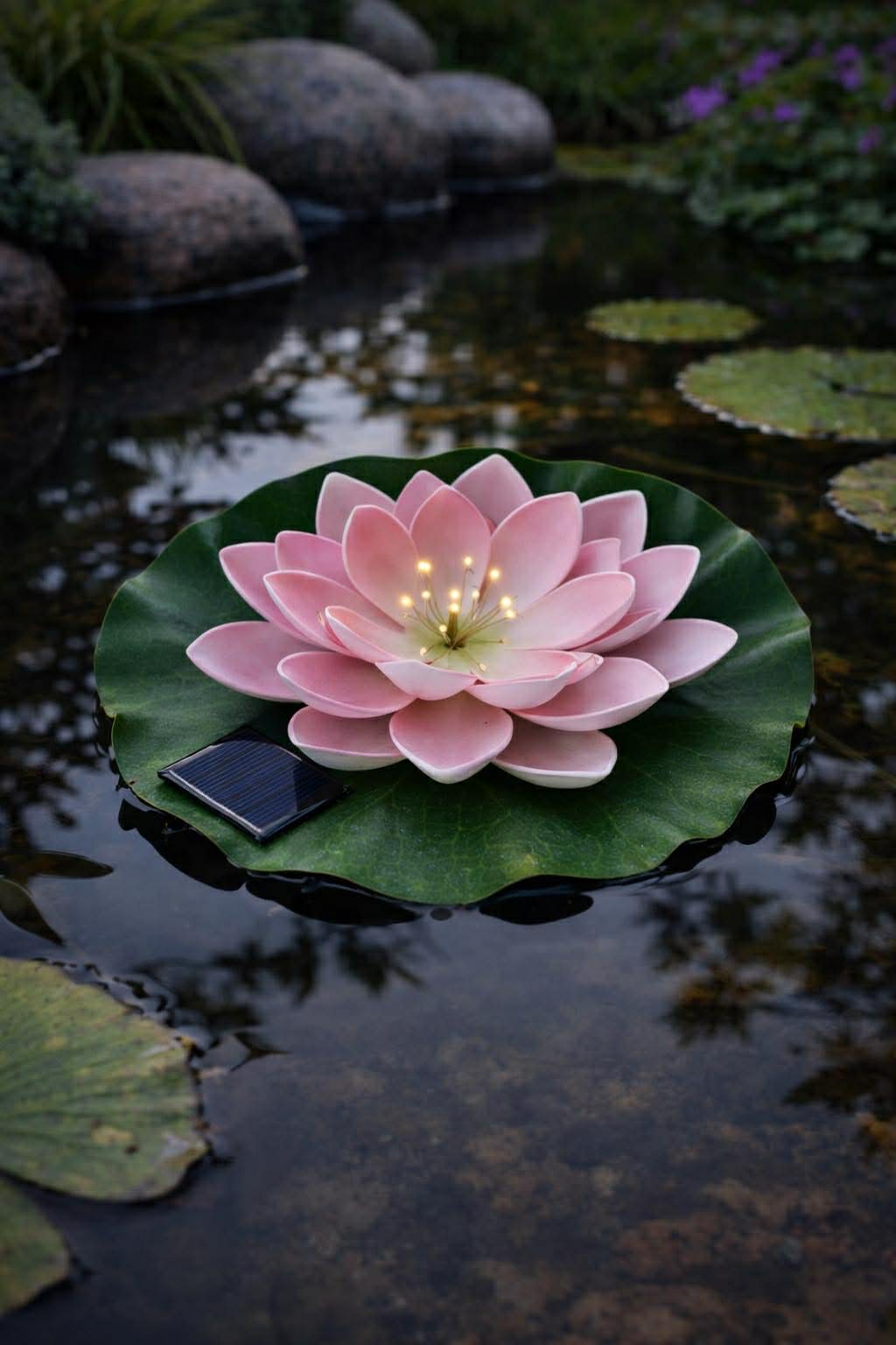 Solcell LOTUS – Rosa