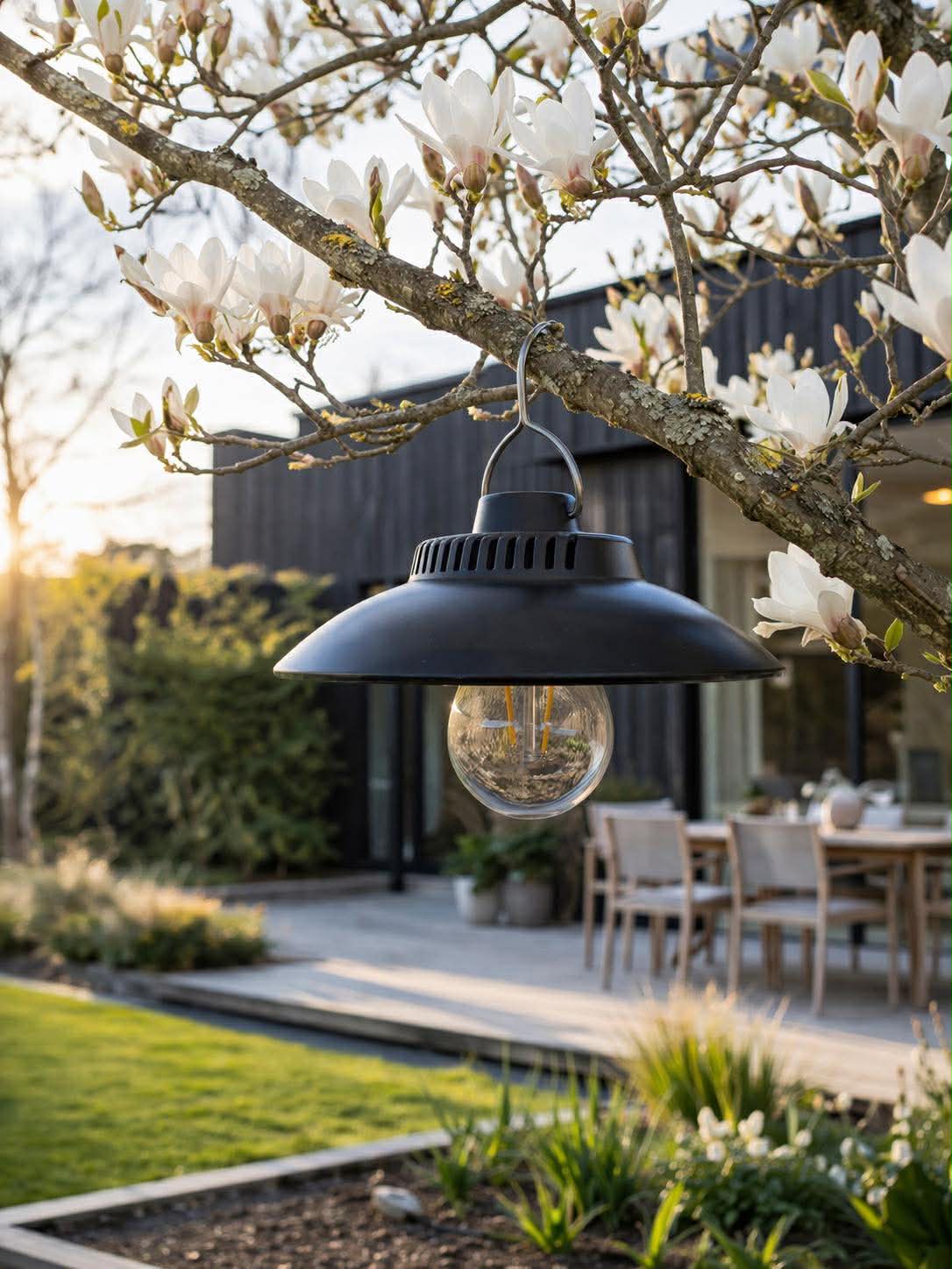 Lampa GARDEN - uppladdningsbar
