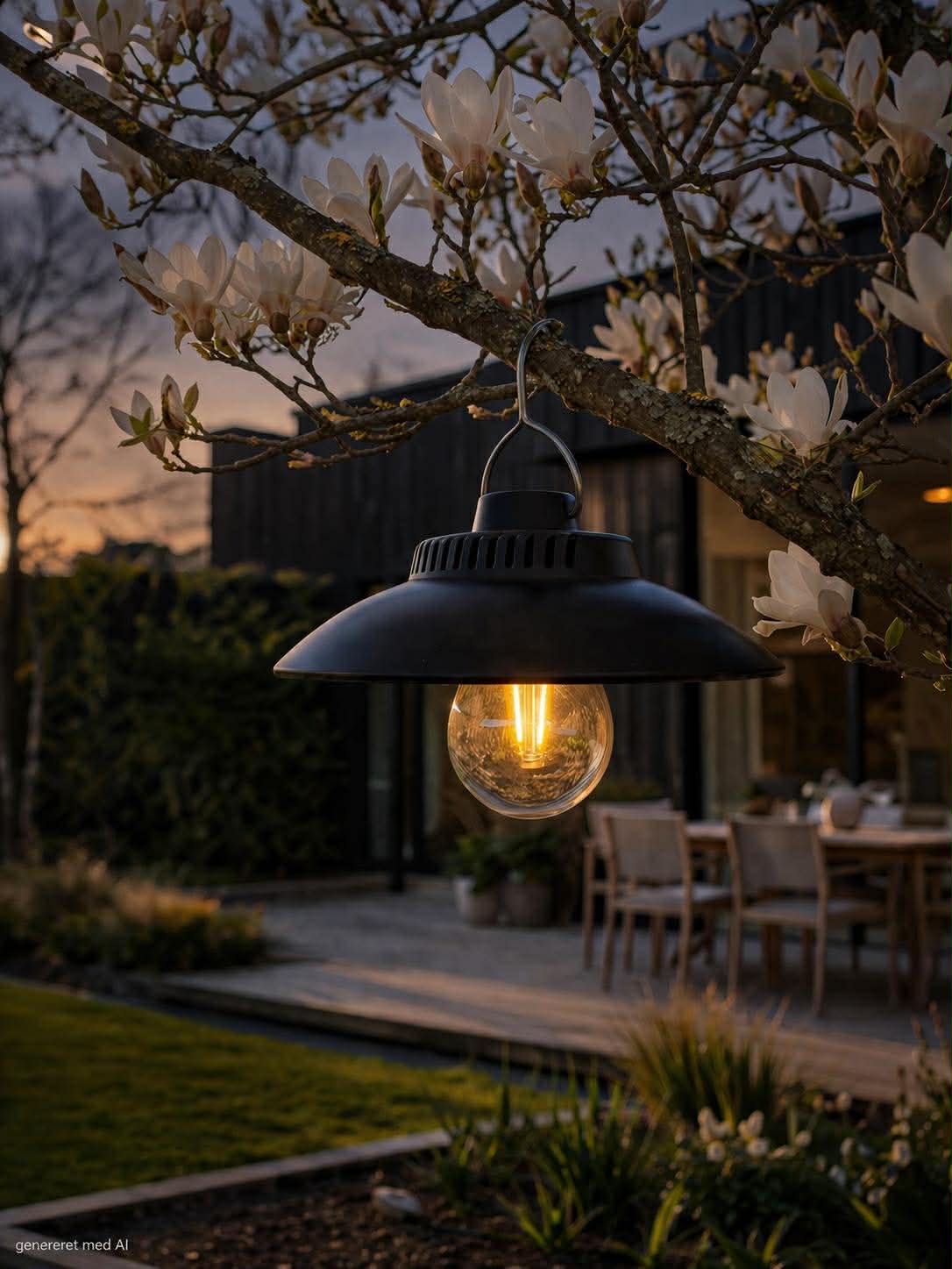Lampa GARDEN - uppladdningsbar