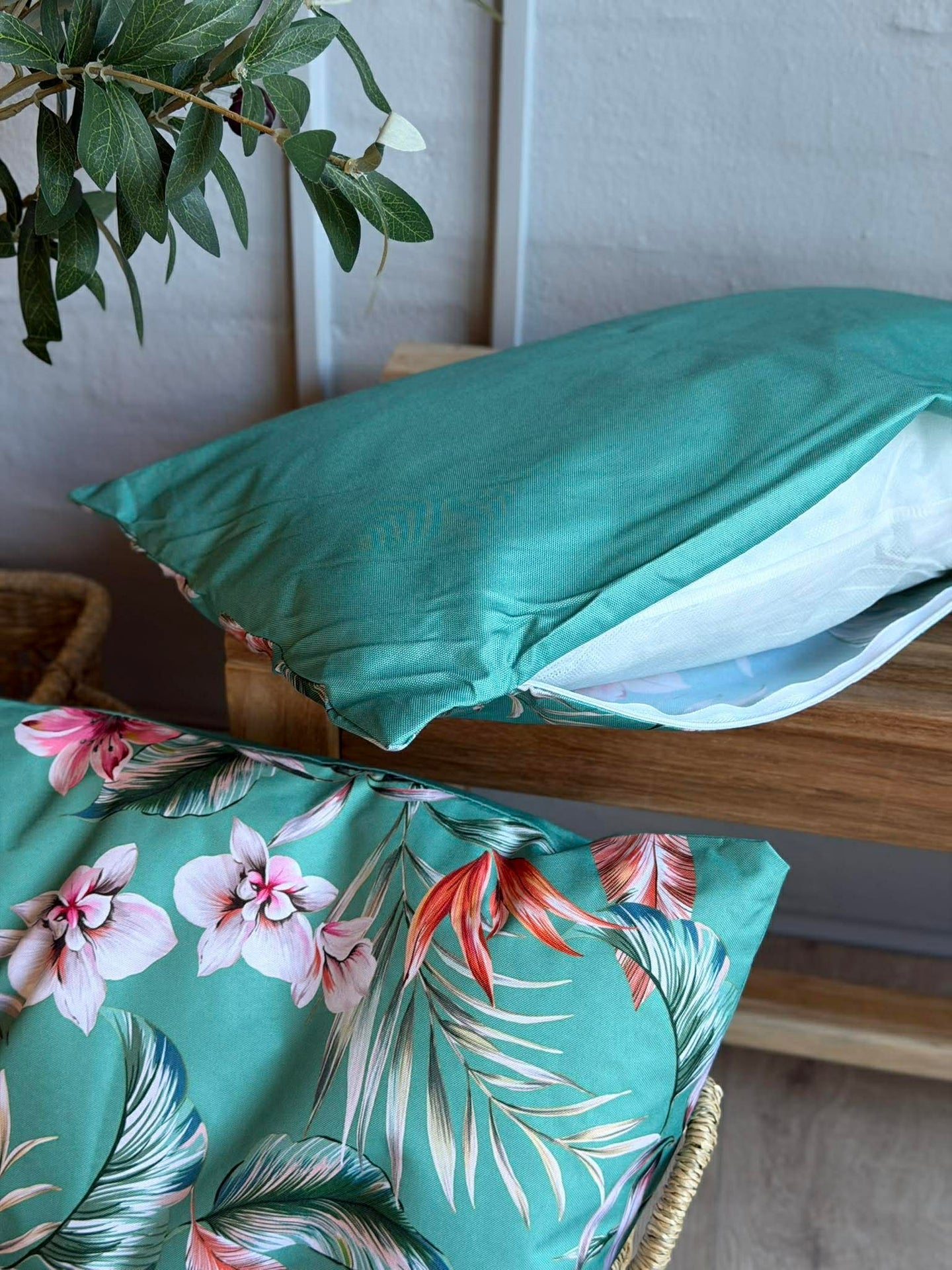 Kudde med fyllning Bloom - Flera färger