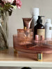 Rund sminkorganiser - Rosa