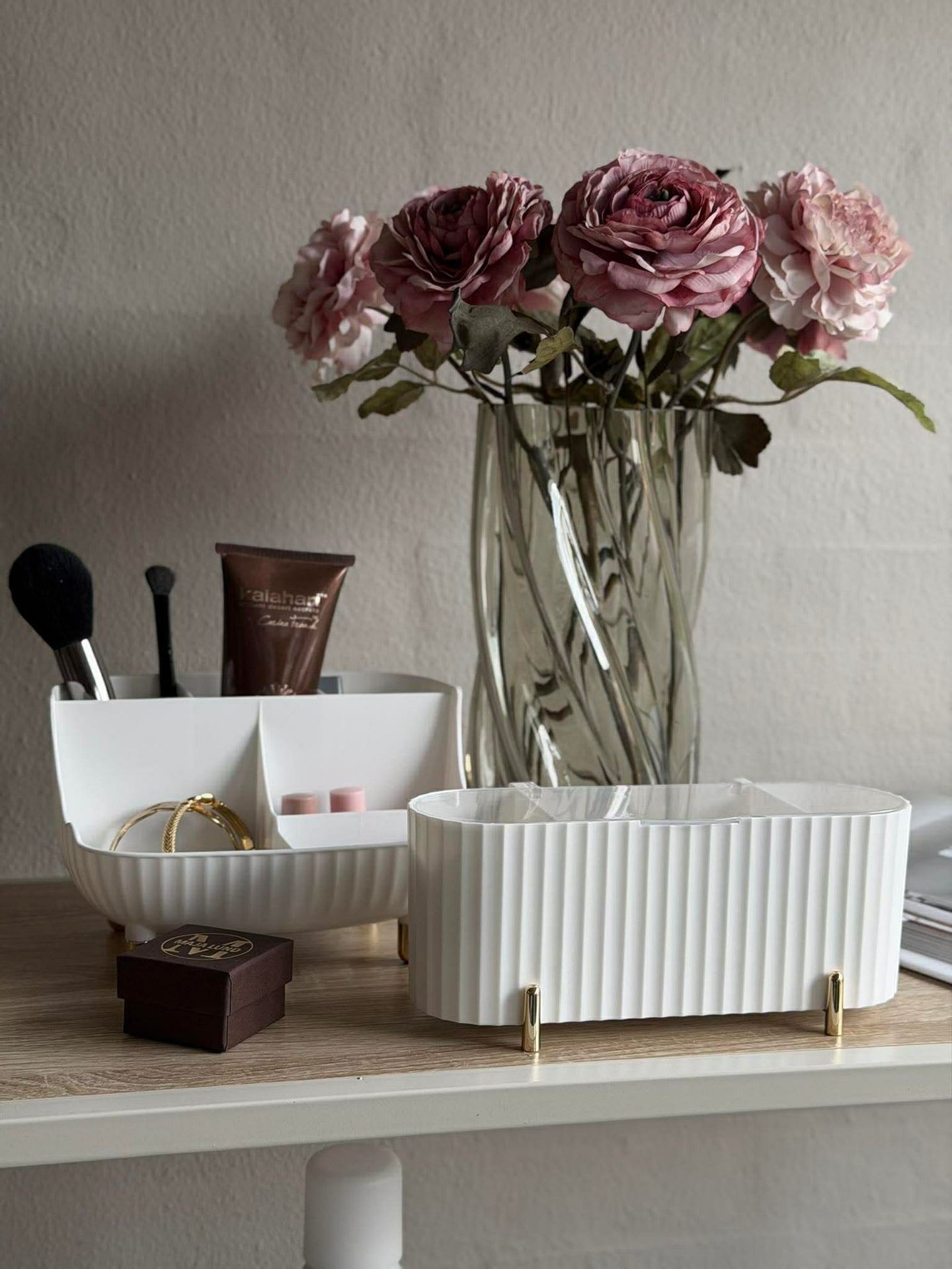 Sminkorganiser - Vit